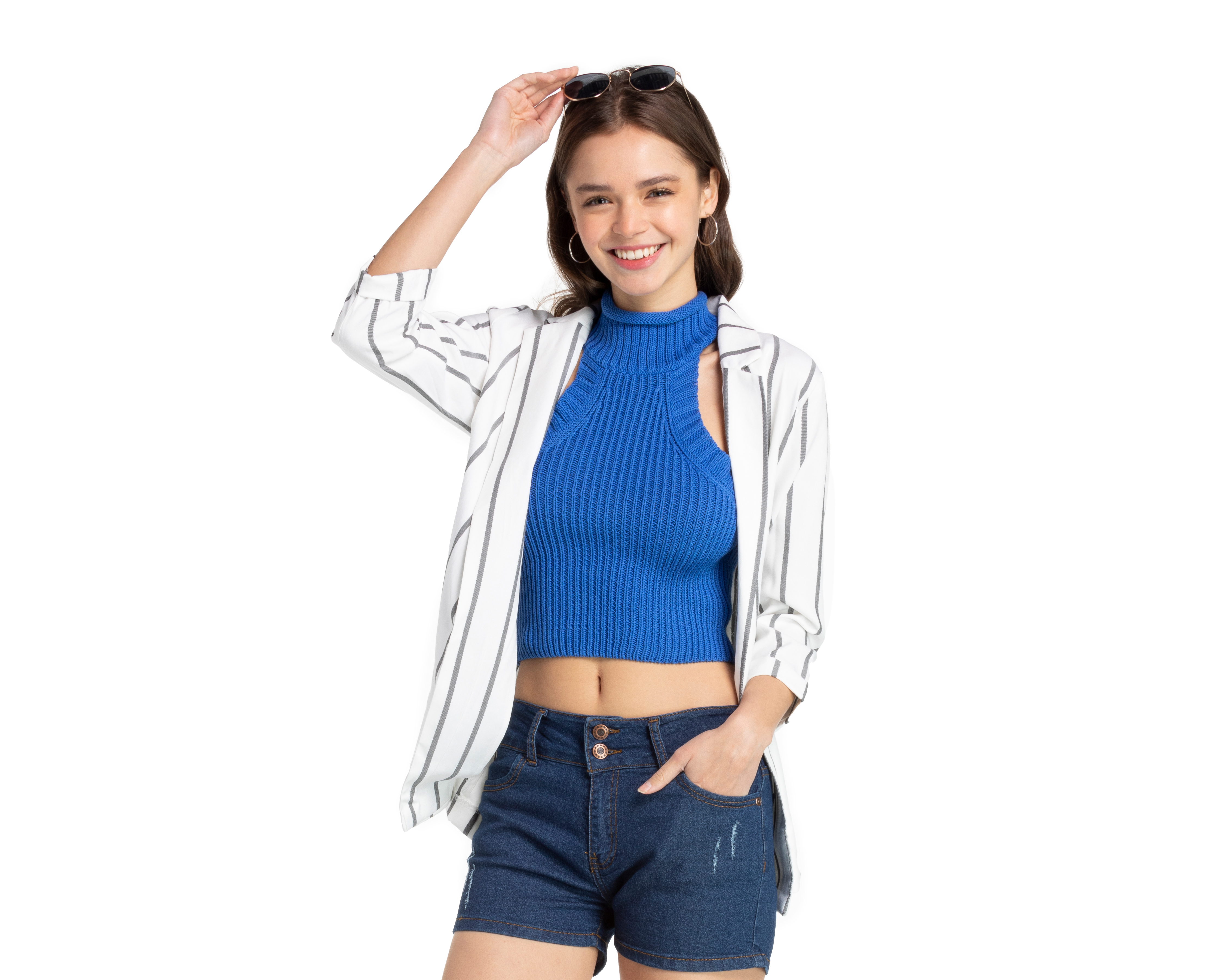 Foto 1 | Foto 1 | Playera Pink Cotton Sin Manga