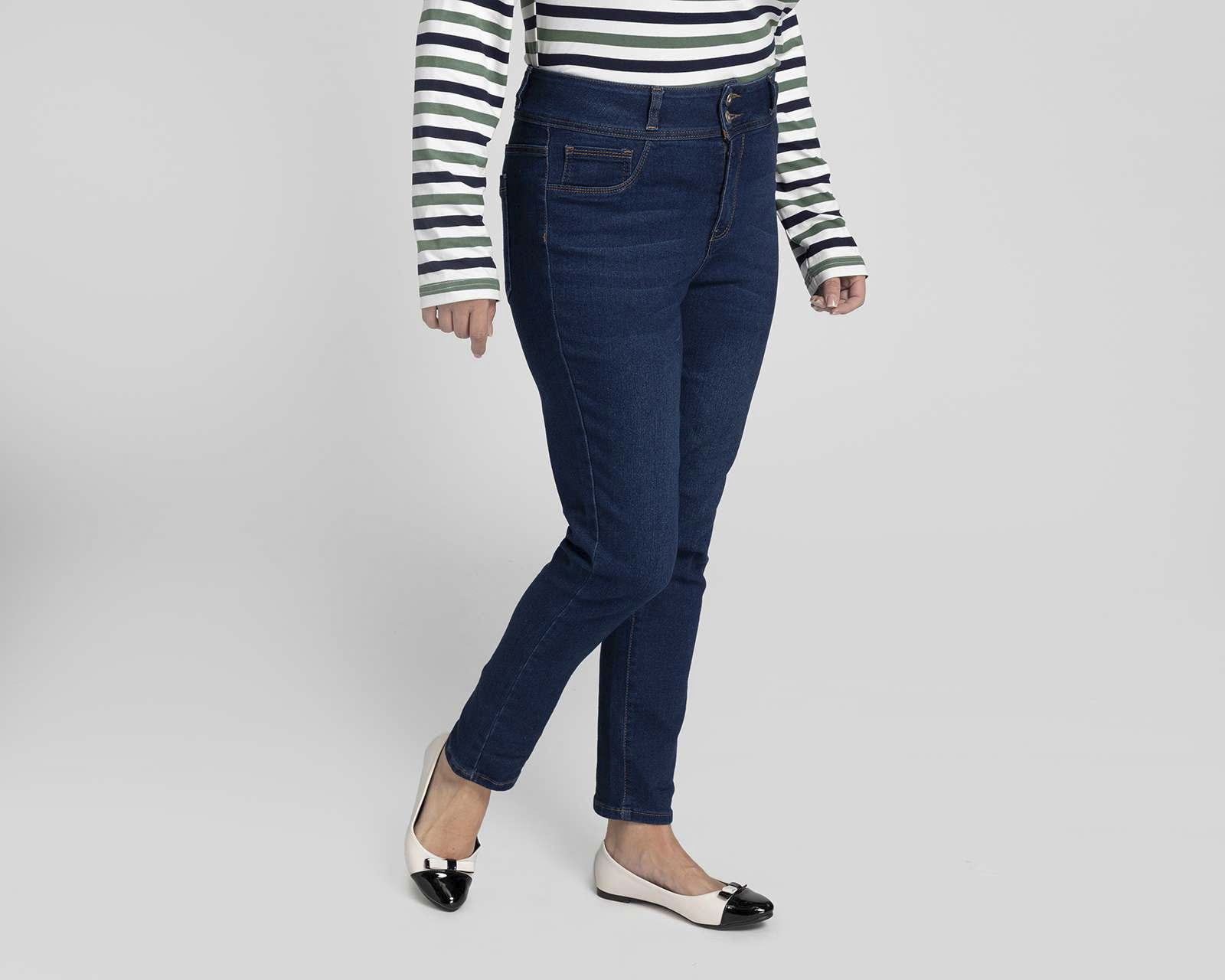 Foto 2 pulgar | Foto 1 | Jeans Lady Sun Skinny Azul