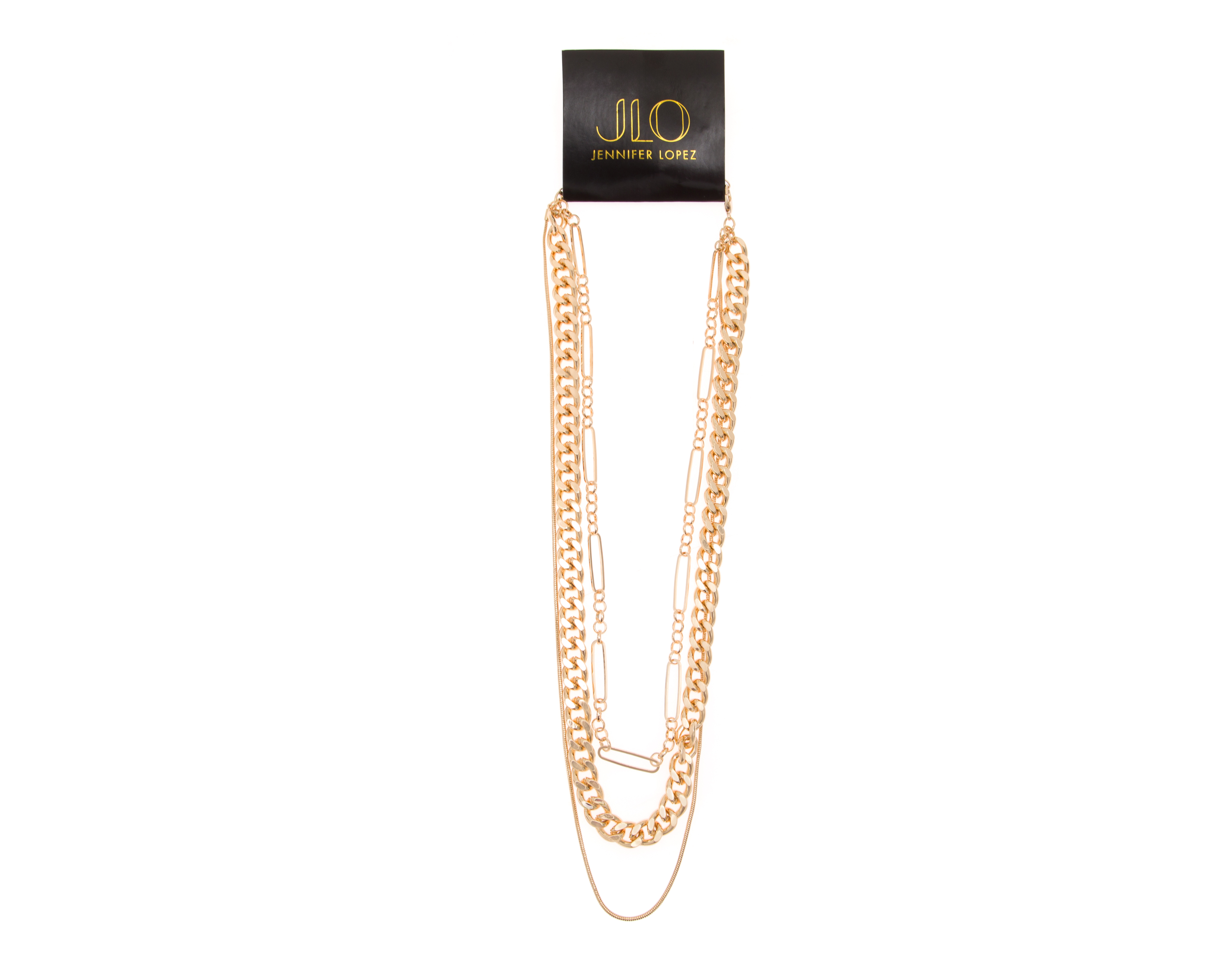 Foto 2 pulgar | Foto 1 | Collar de Metal Jennifer Lopez