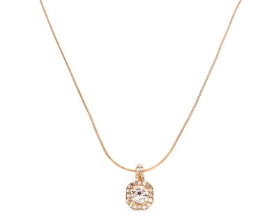 Foto 2 | Foto 2 | Collar, Aretes y Anillo Sahara Cuadrados Dorados