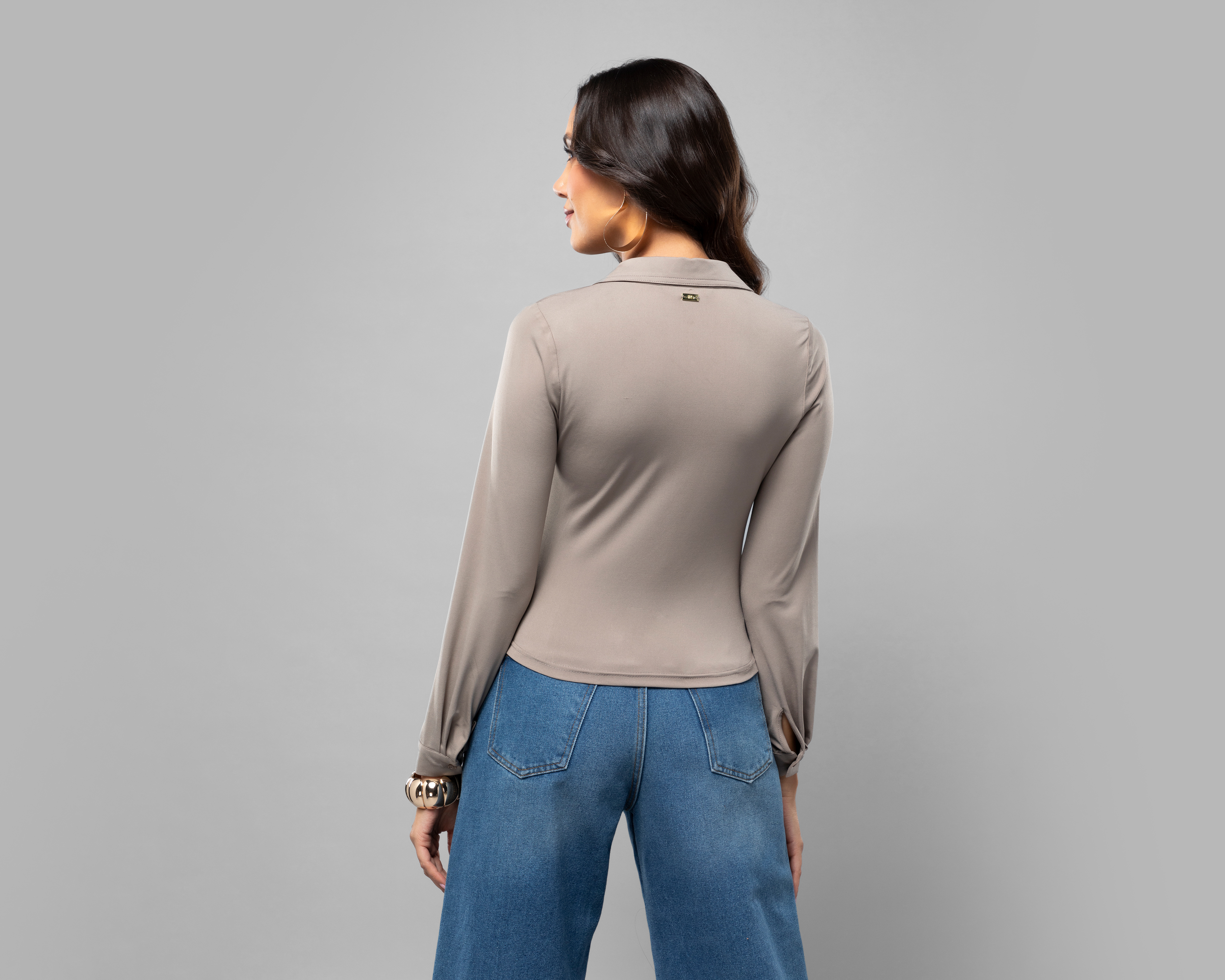 Foto 4 pulgar | Foto 3 | Blusa Café Jennifer Lopez para Mujer