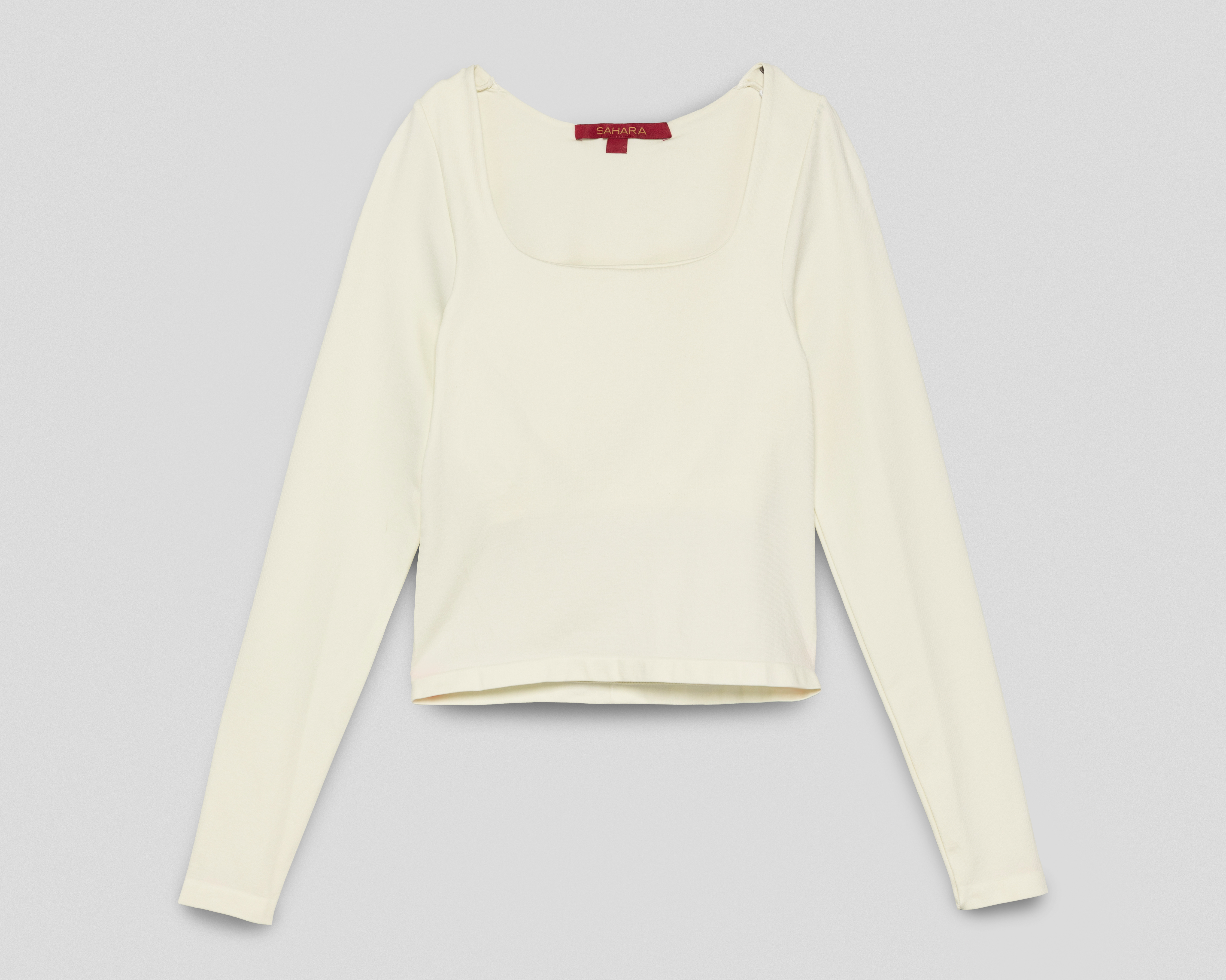 Crop Top Sahara Manga Larga para Mujer