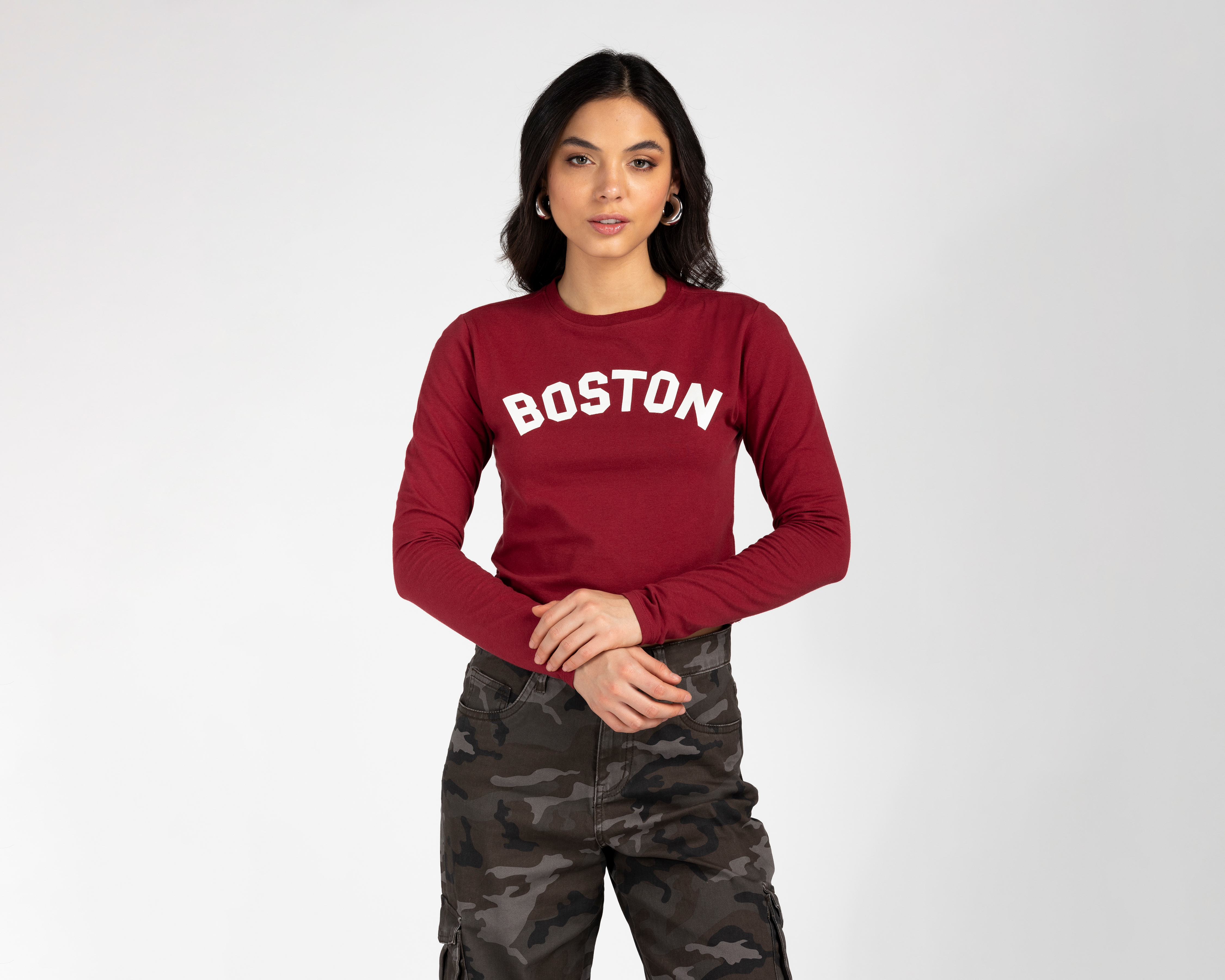 Playera Refill Manga Larga para Mujer