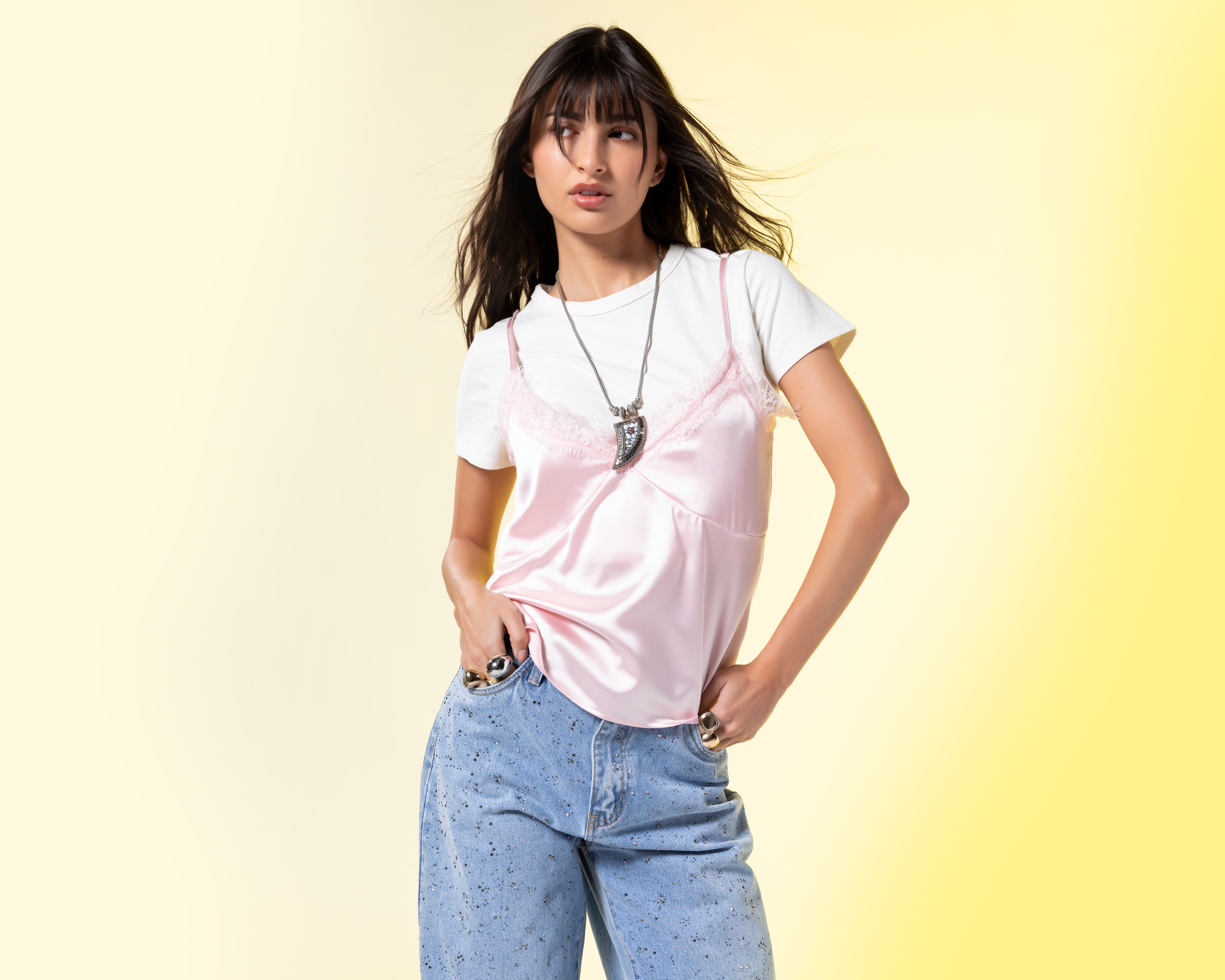 Foto 3 pulgar | Foto 2 | Blusa Rosa Strona para Mujer