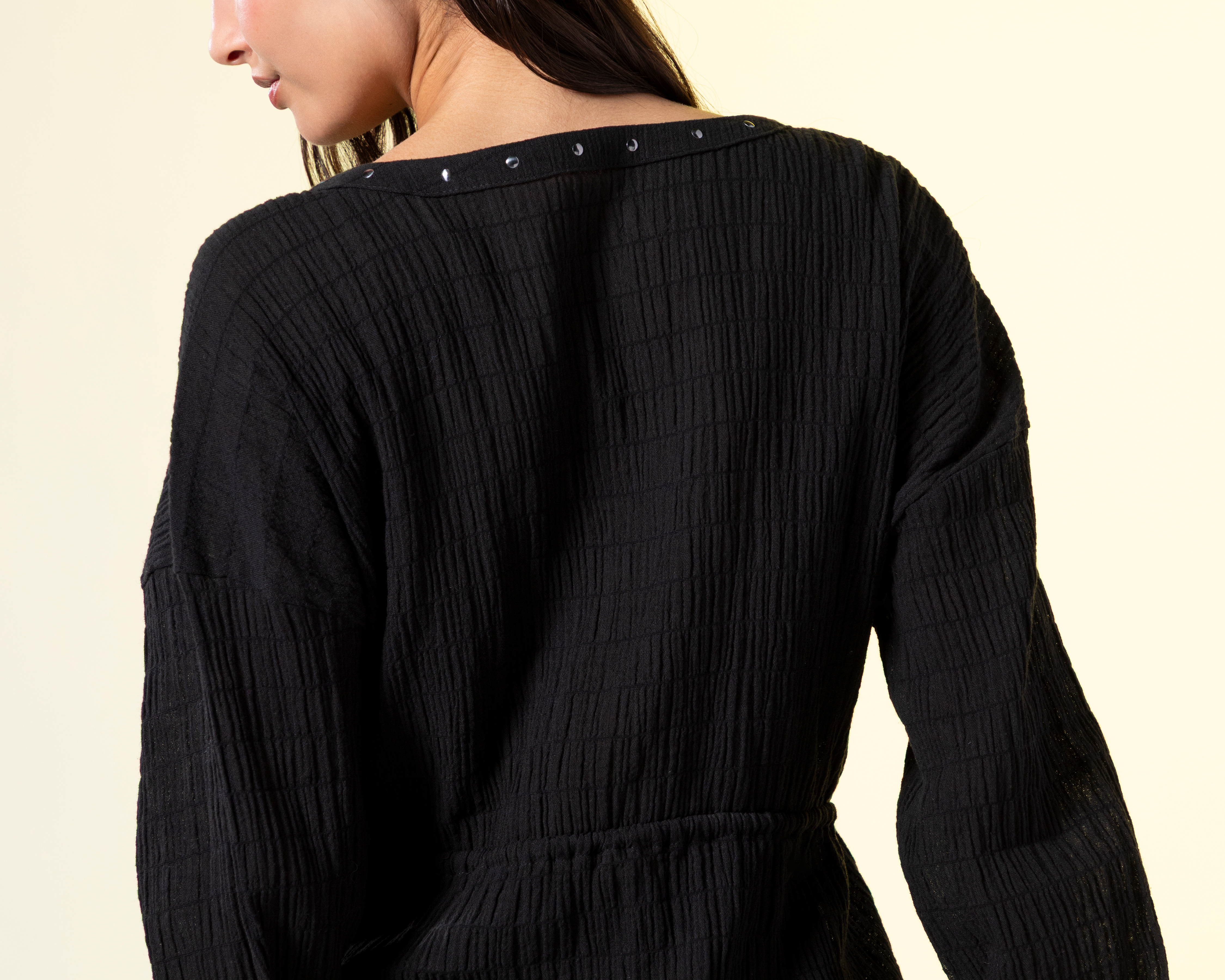 Foto 5 | Foto 5 | Blusa Negra Strona para Mujer