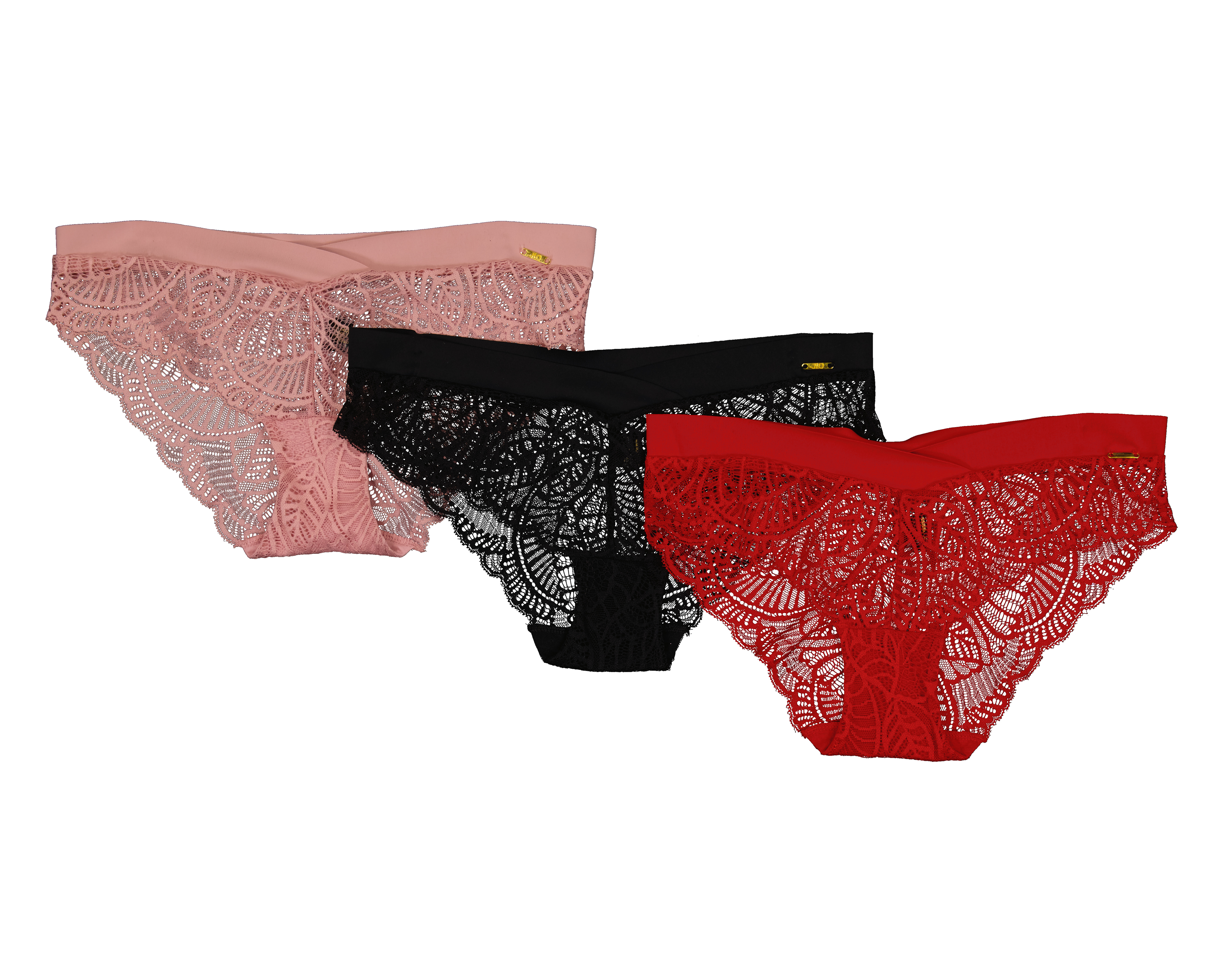 Bóxer con Encaje Jennifer Lopez para Mujer 3 Piezas