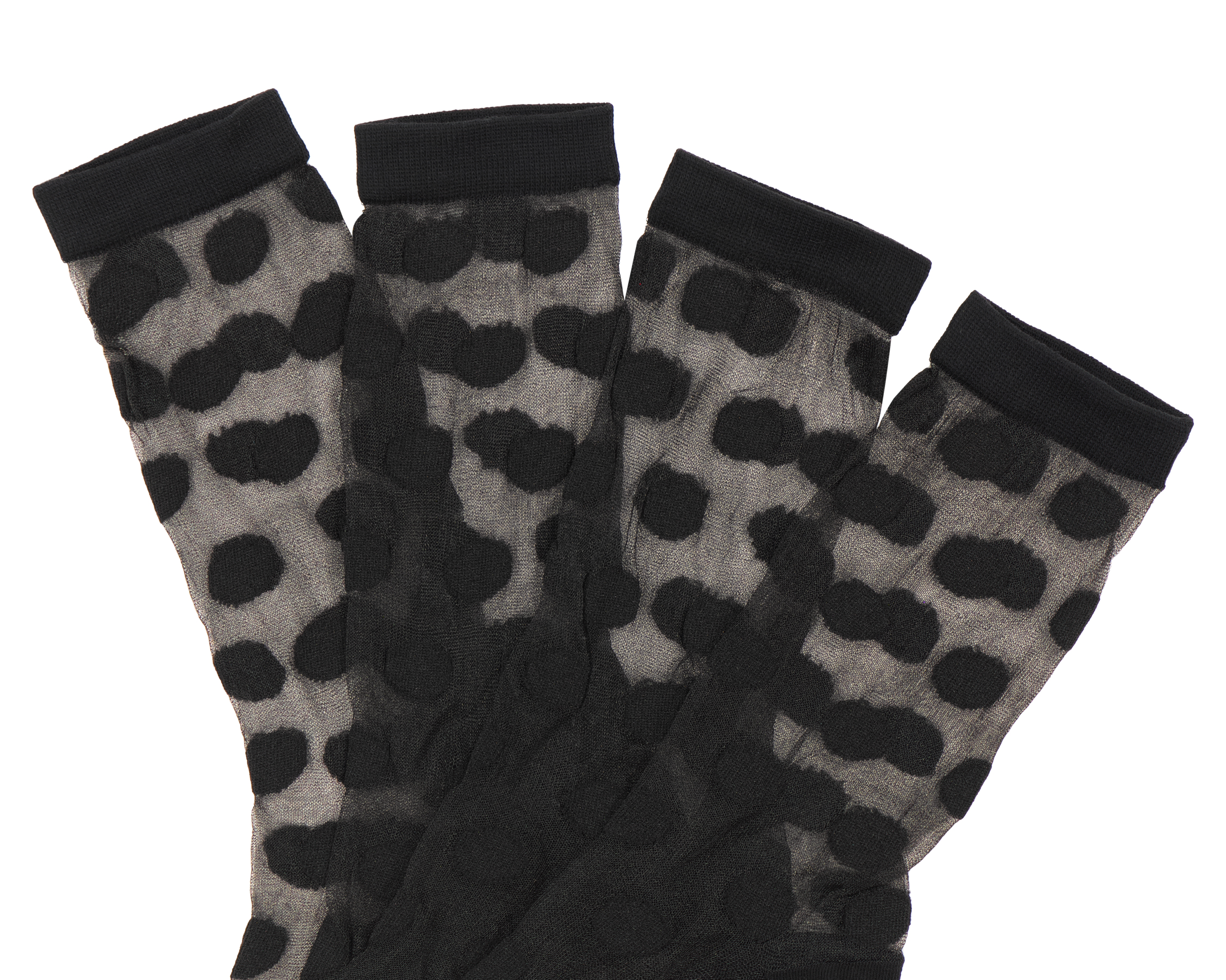 Foto 3 pulgar | Foto 2 | Tobimedias Negras Beauty Secret de Puntos 2 Pares