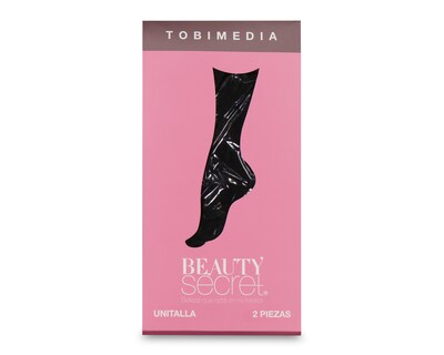 Foto 3 | Foto 3 | Tobimedias Negras Beauty Secret de Puntos 2 Pares