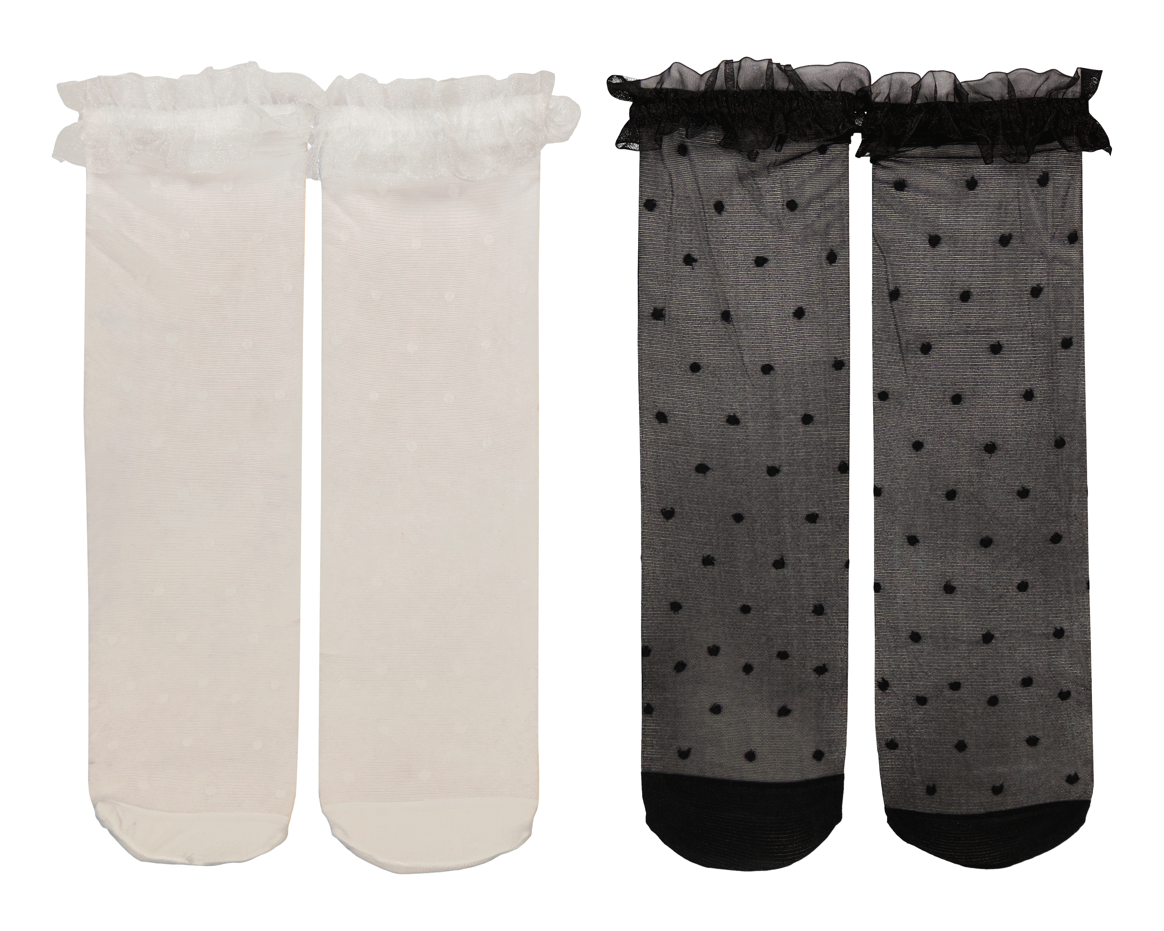 Foto 3 pulgar | Foto 2 | Tobimedias Negras Beauty Secret de Puntos 2 Pares