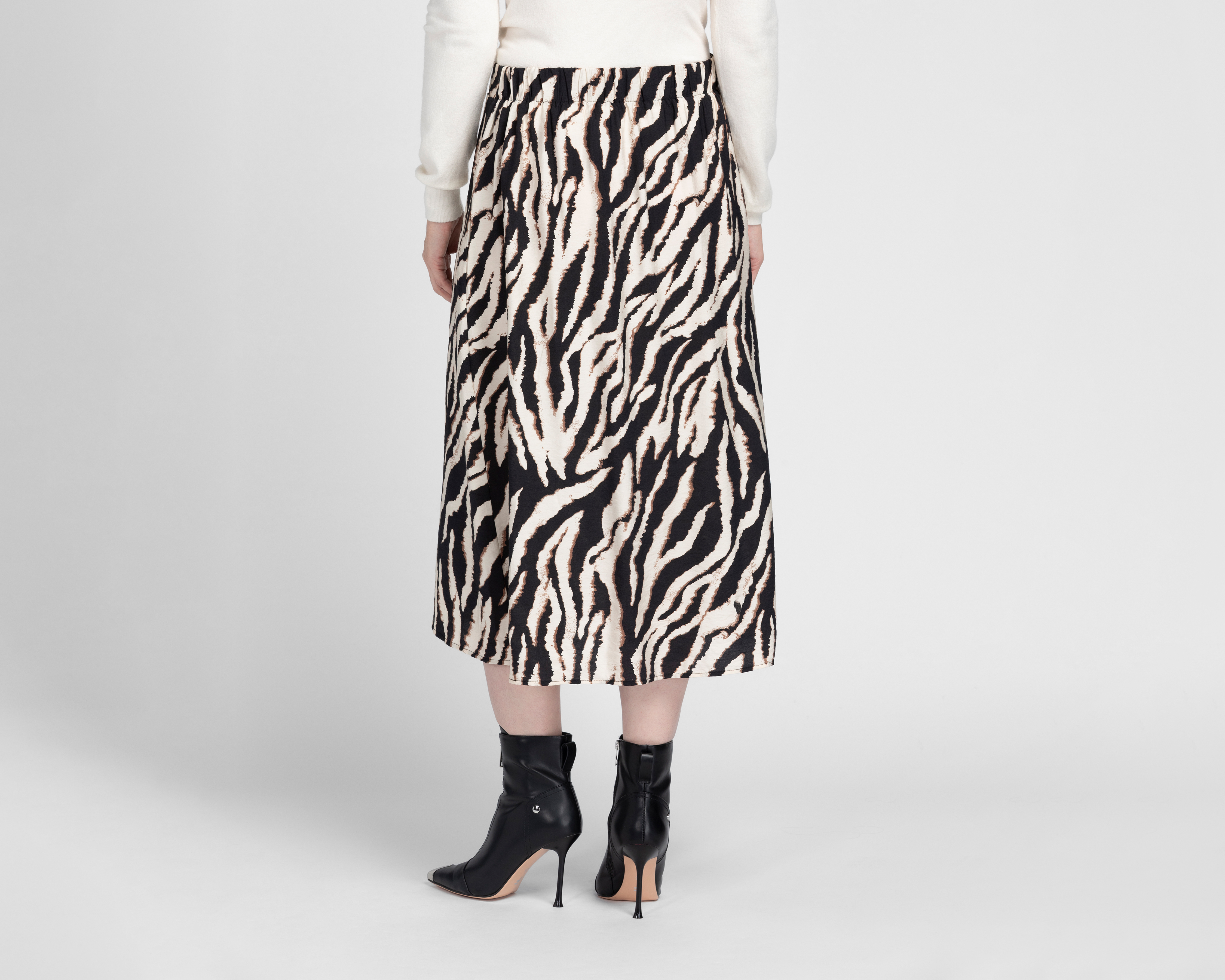 Foto 4 pulgar | Foto 3 | Falda Midi Sahara Estampada para Mujer