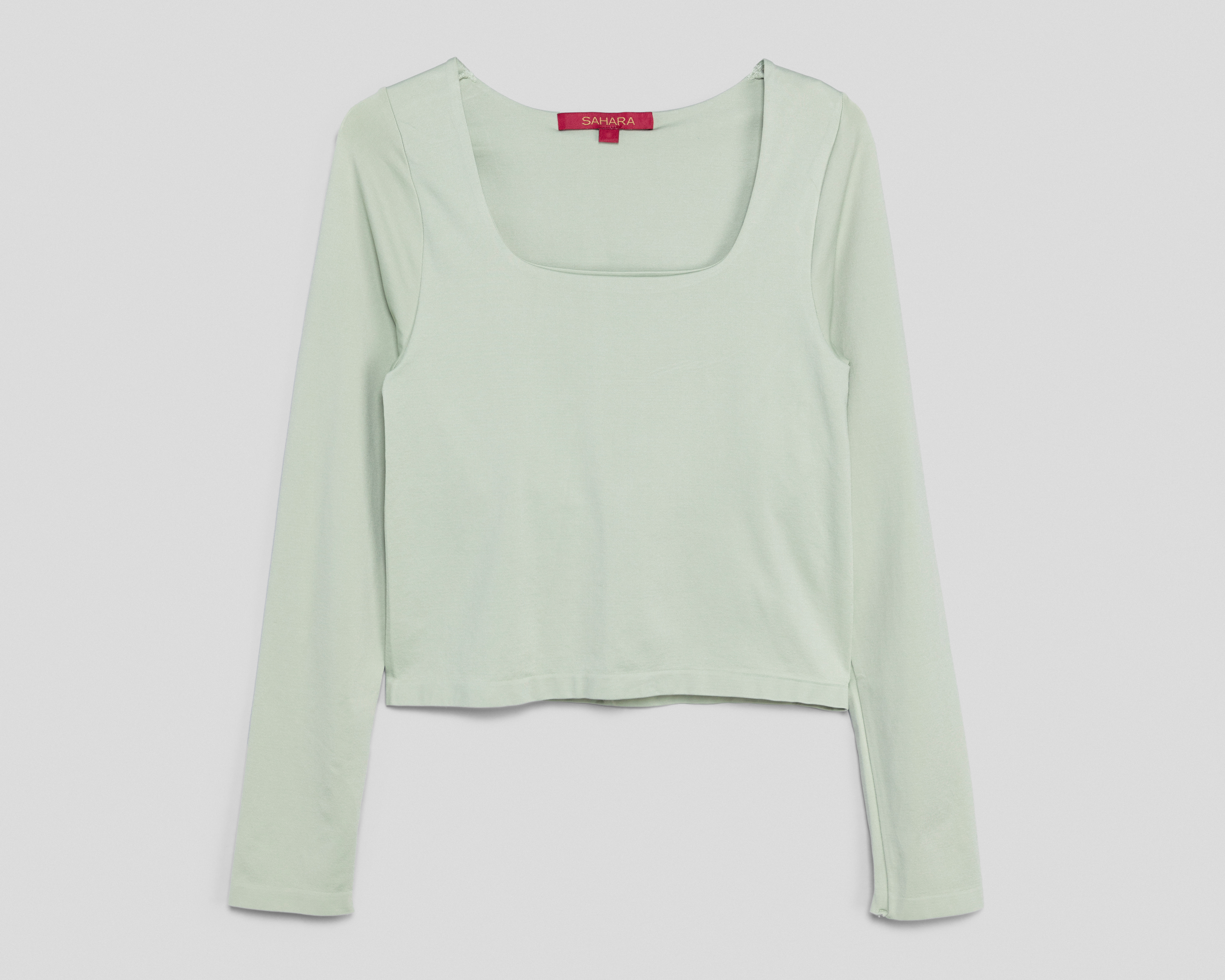 Foto 2 pulgar | Foto 1 | Crop Top Sahara Manga Larga para Mujer