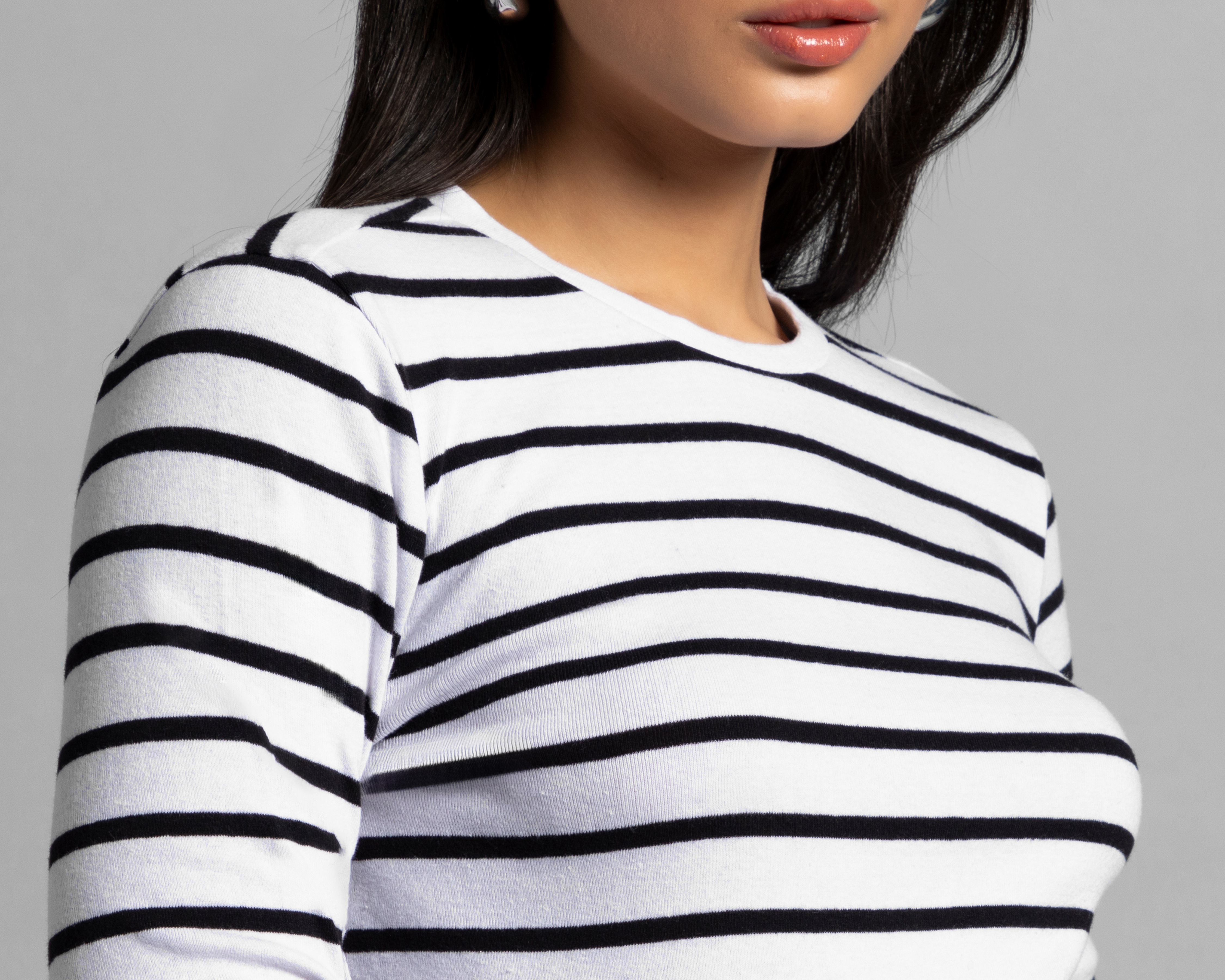 Foto 5 pulgar | Foto 4 | Playera Thinner Manga Larga para Mujer