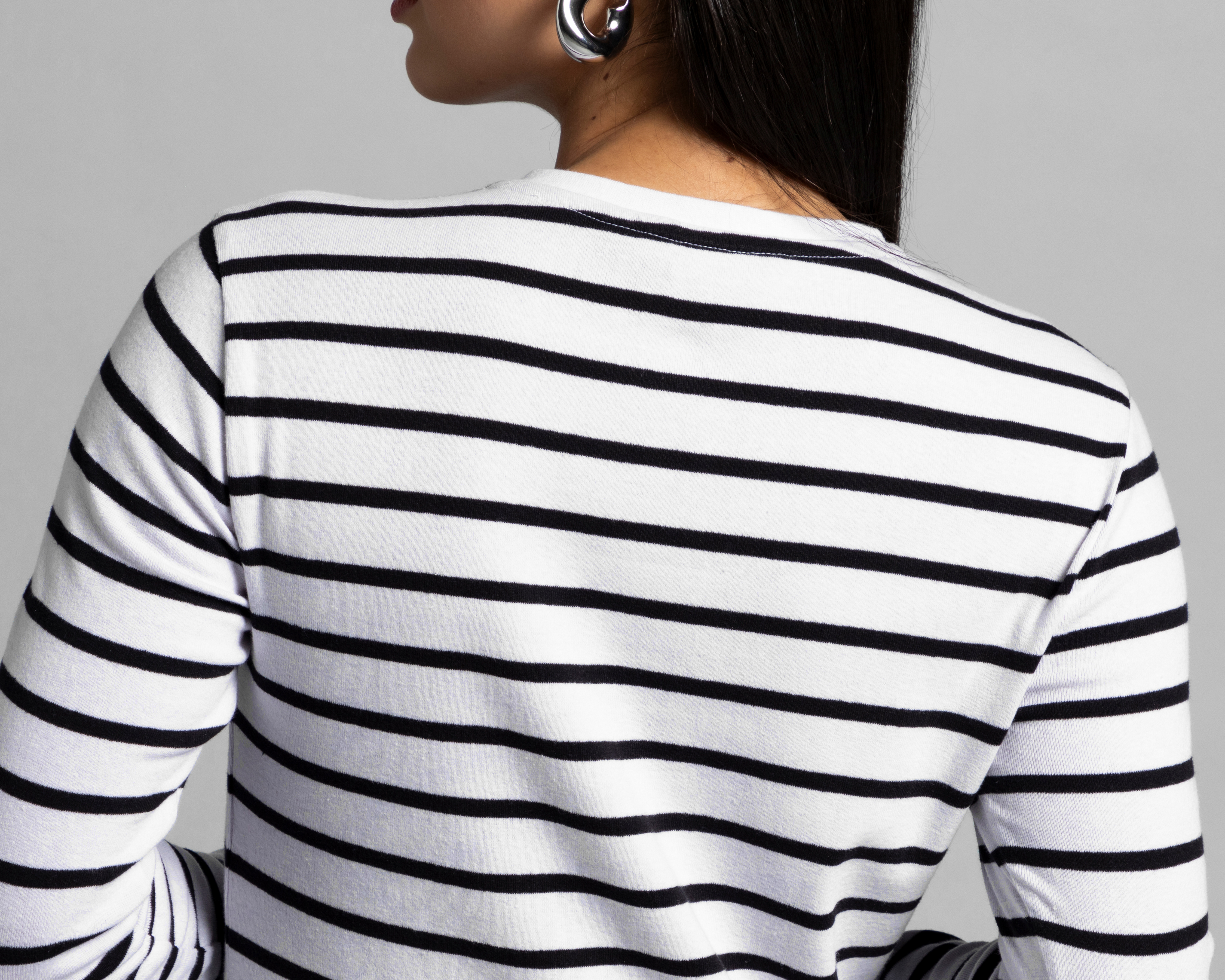 Foto 6 pulgar | Foto 5 | Playera Thinner Manga Larga para Mujer