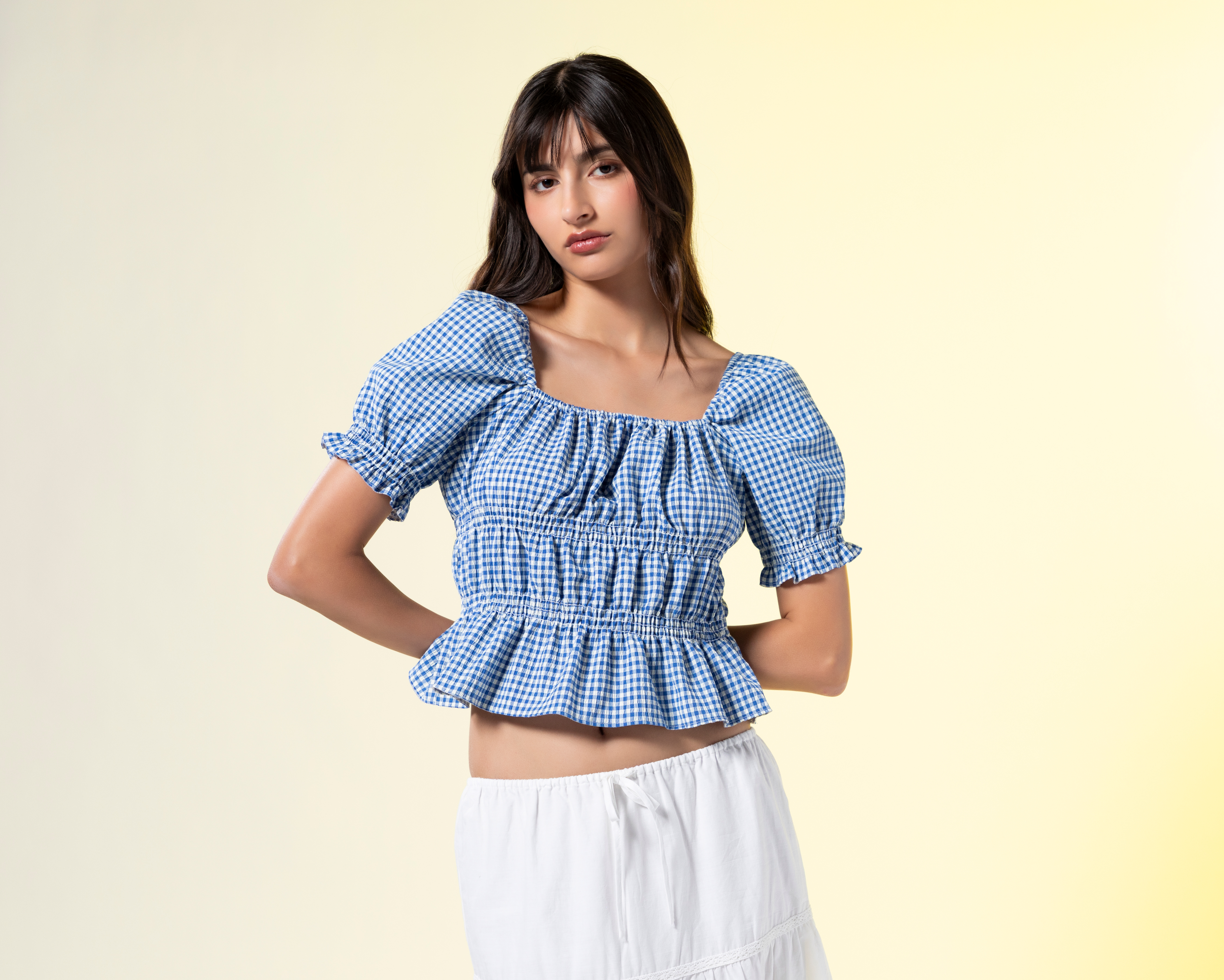 Foto 1 | Foto 1 | Blusa Azul Strona para Mujer