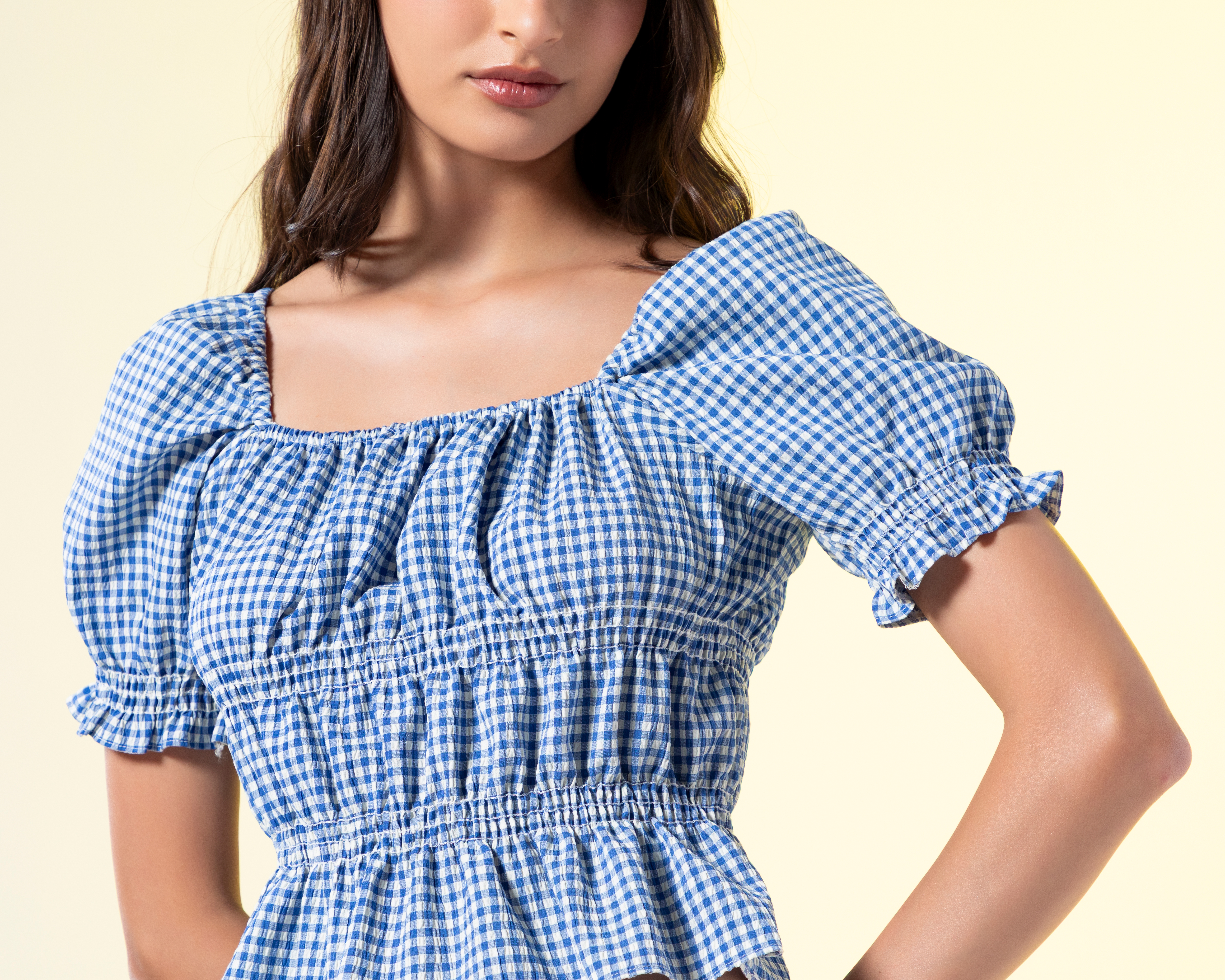 Foto 4 | Foto 4 | Blusa Azul Strona para Mujer