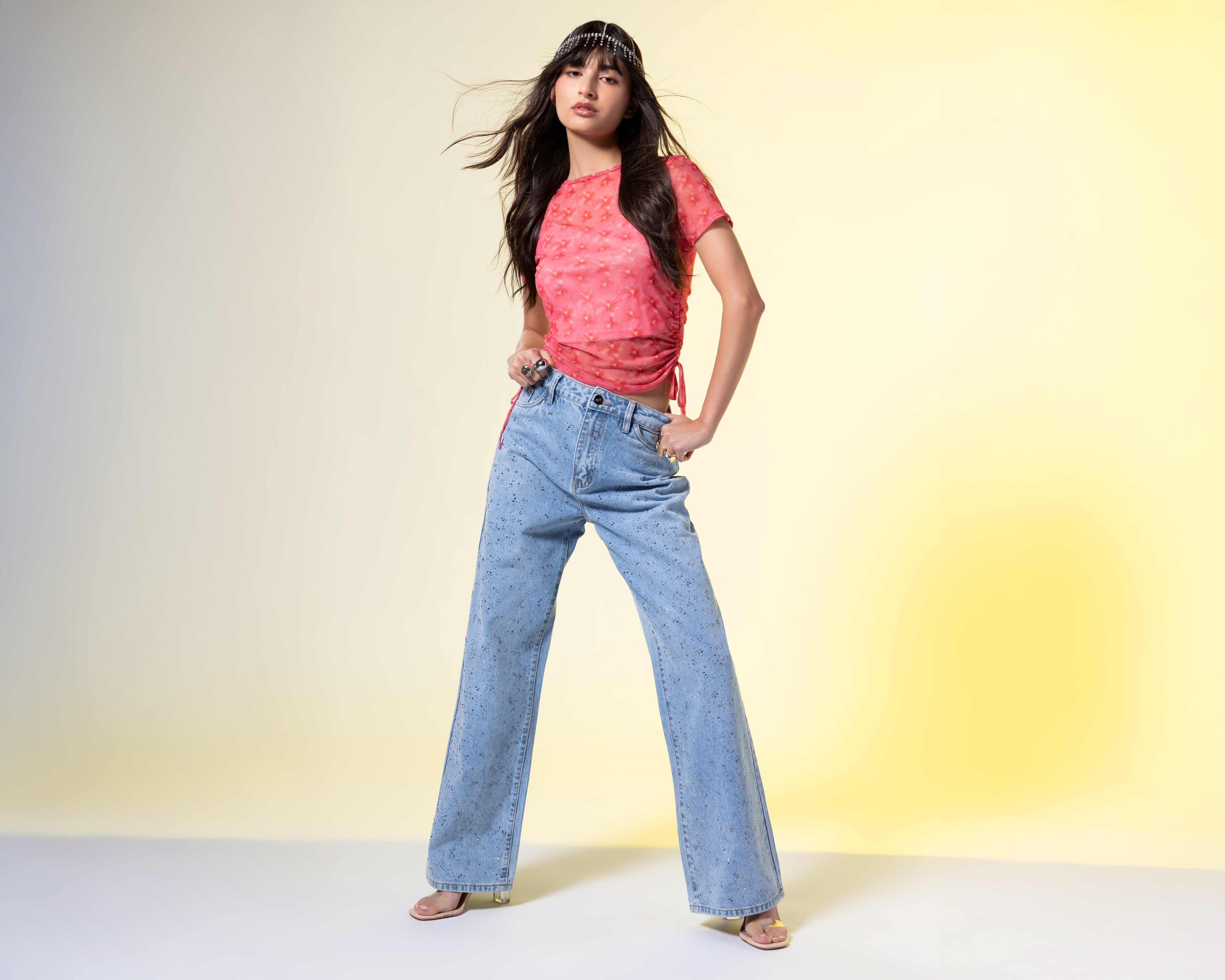 Foto 1 | Foto 1 | Blusa Manga Corta Strona para Mujer