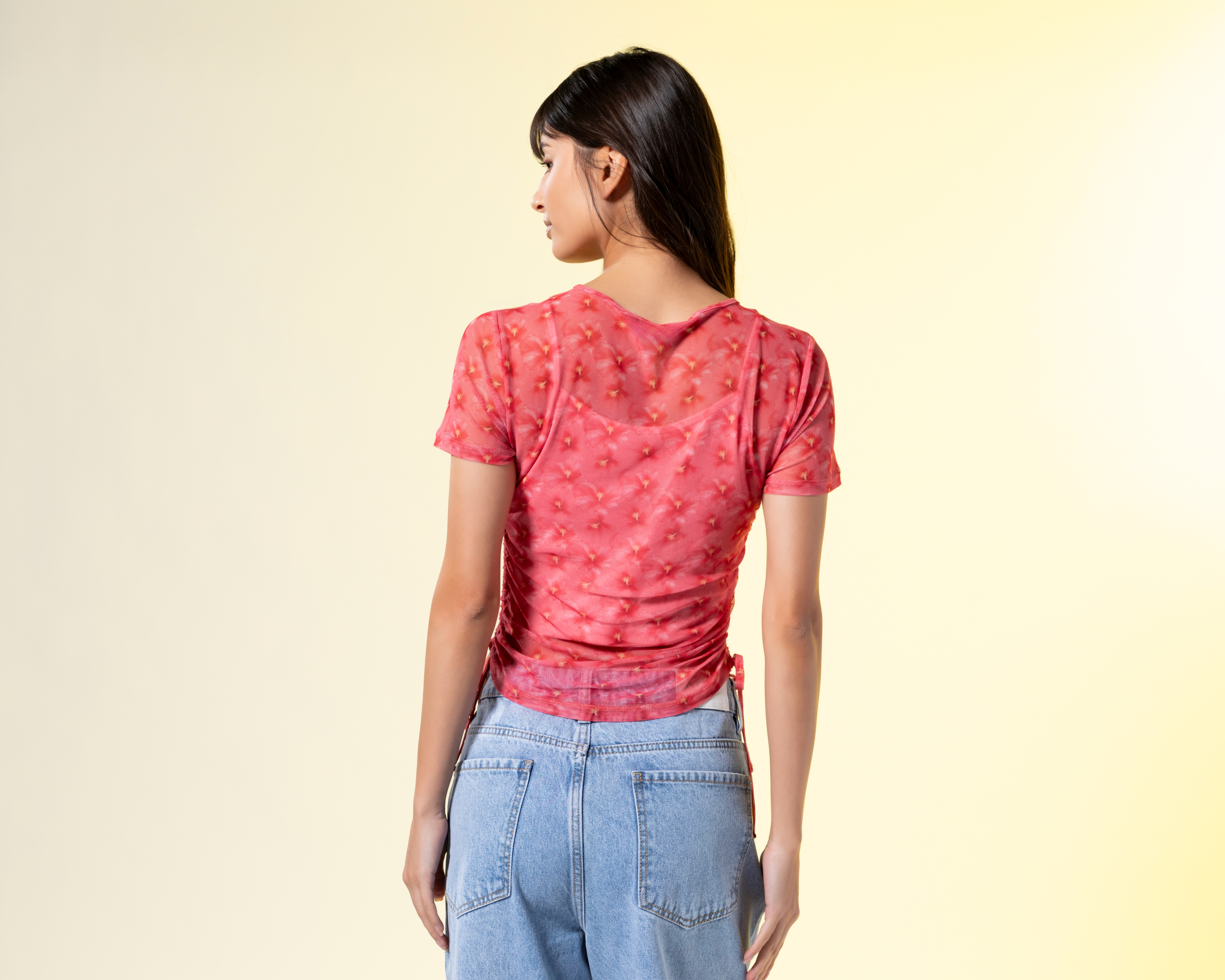 Foto 3 | Foto 3 | Blusa Manga Corta Strona para Mujer