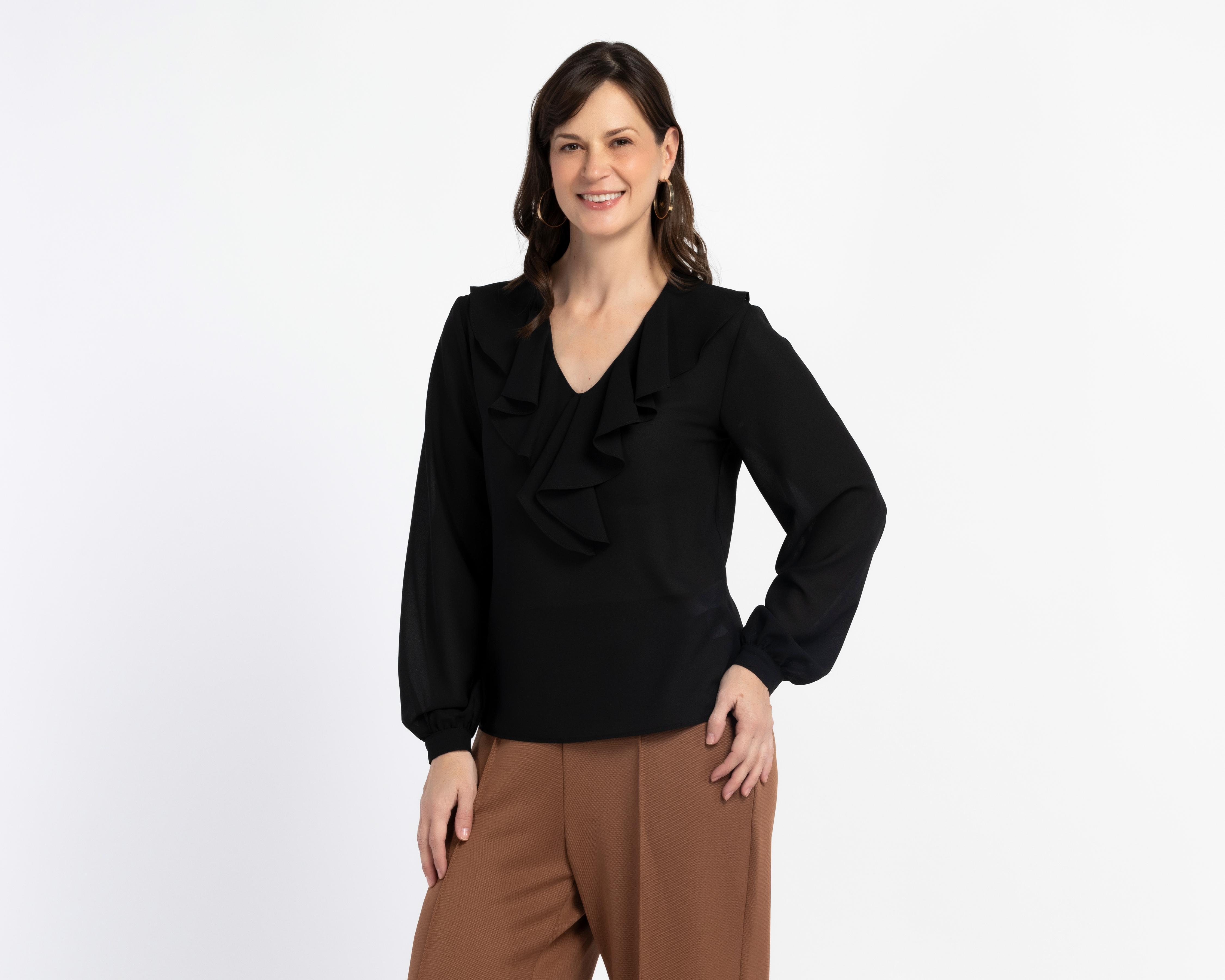 Blusa Manga Larga Alexis para Mujer