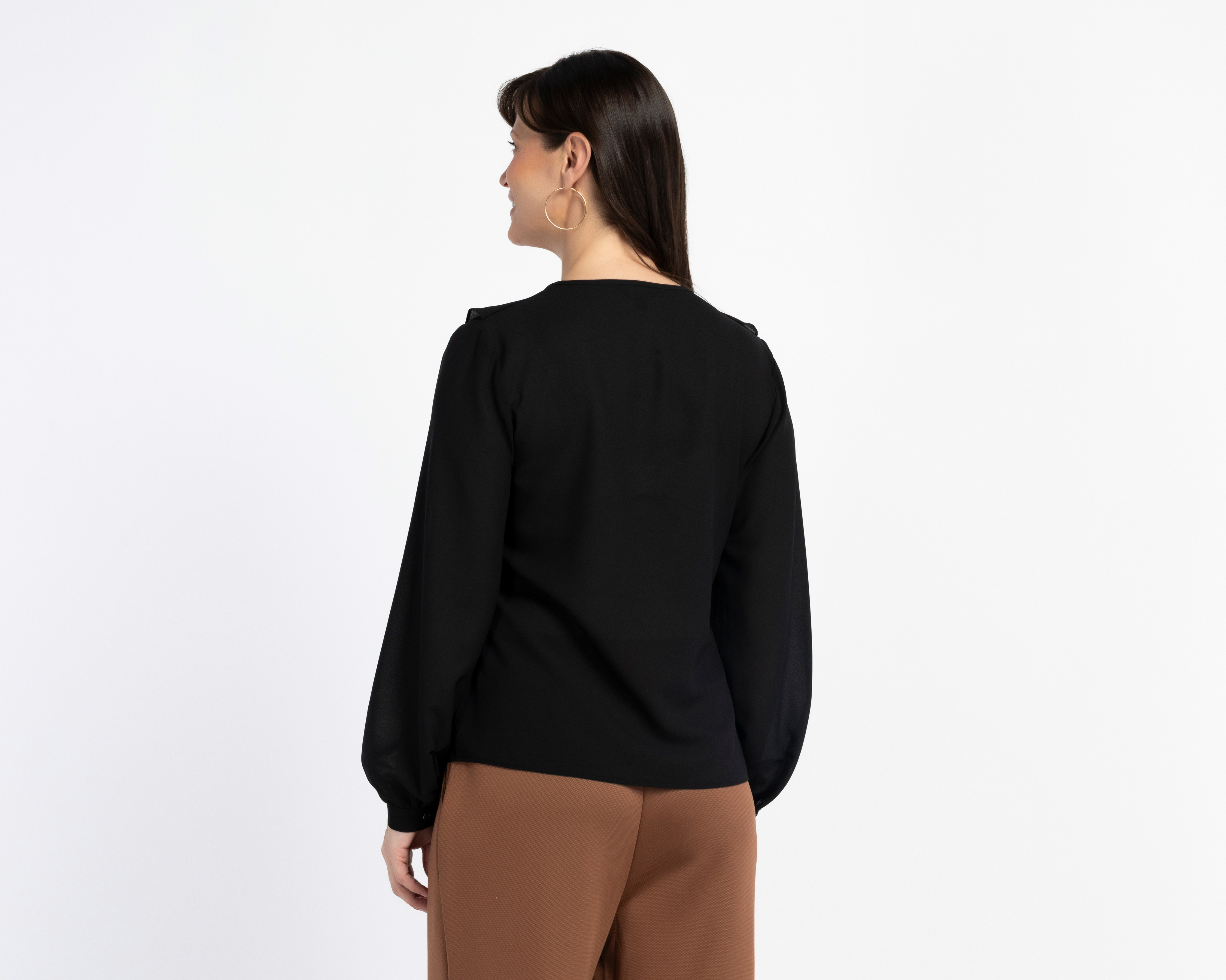 Foto 4 pulgar | Foto 3 | Blusa Manga Larga Alexis para Mujer