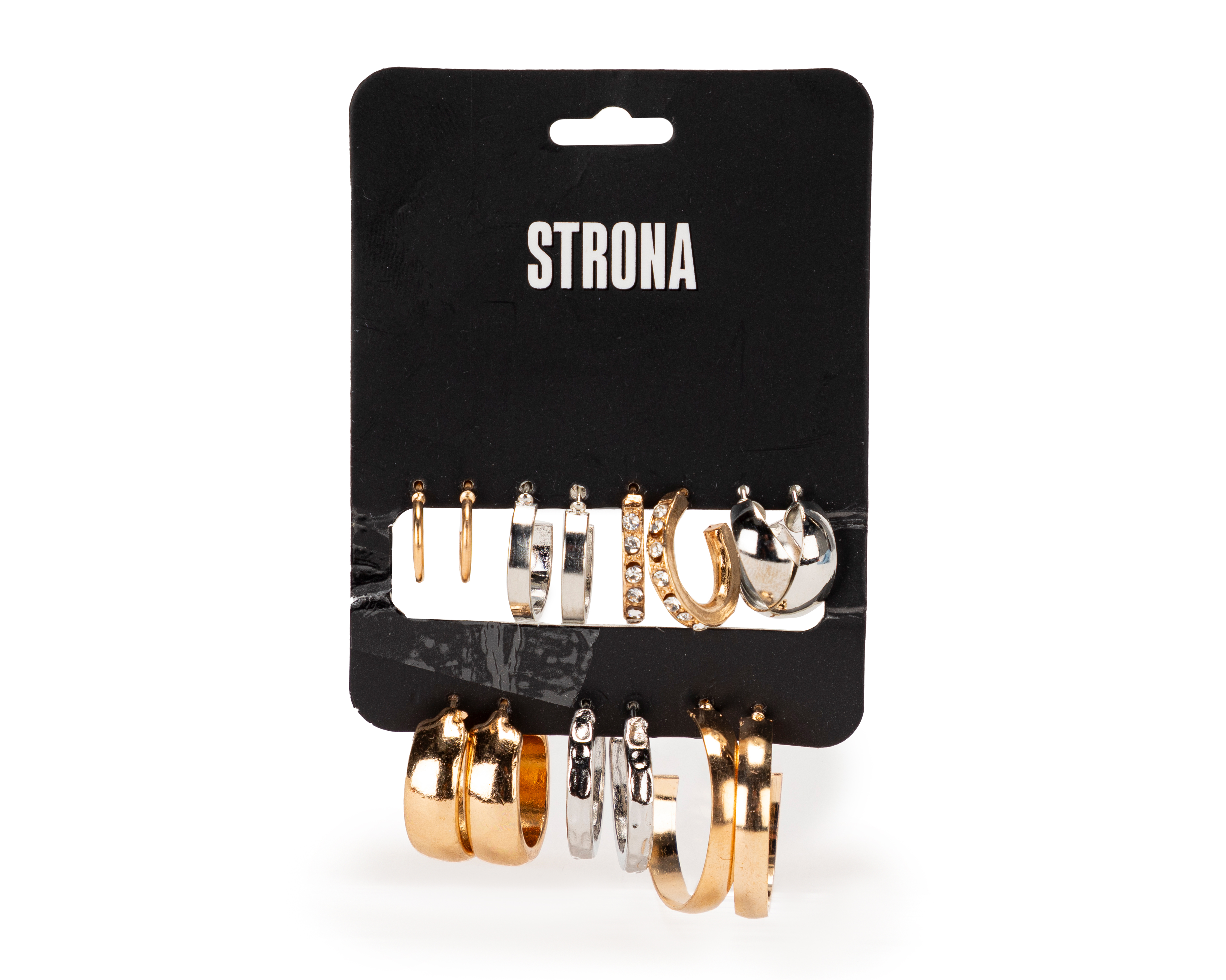 Foto 2 pulgar | Foto 1 | Arracadas de Metal Strona 7 Pares