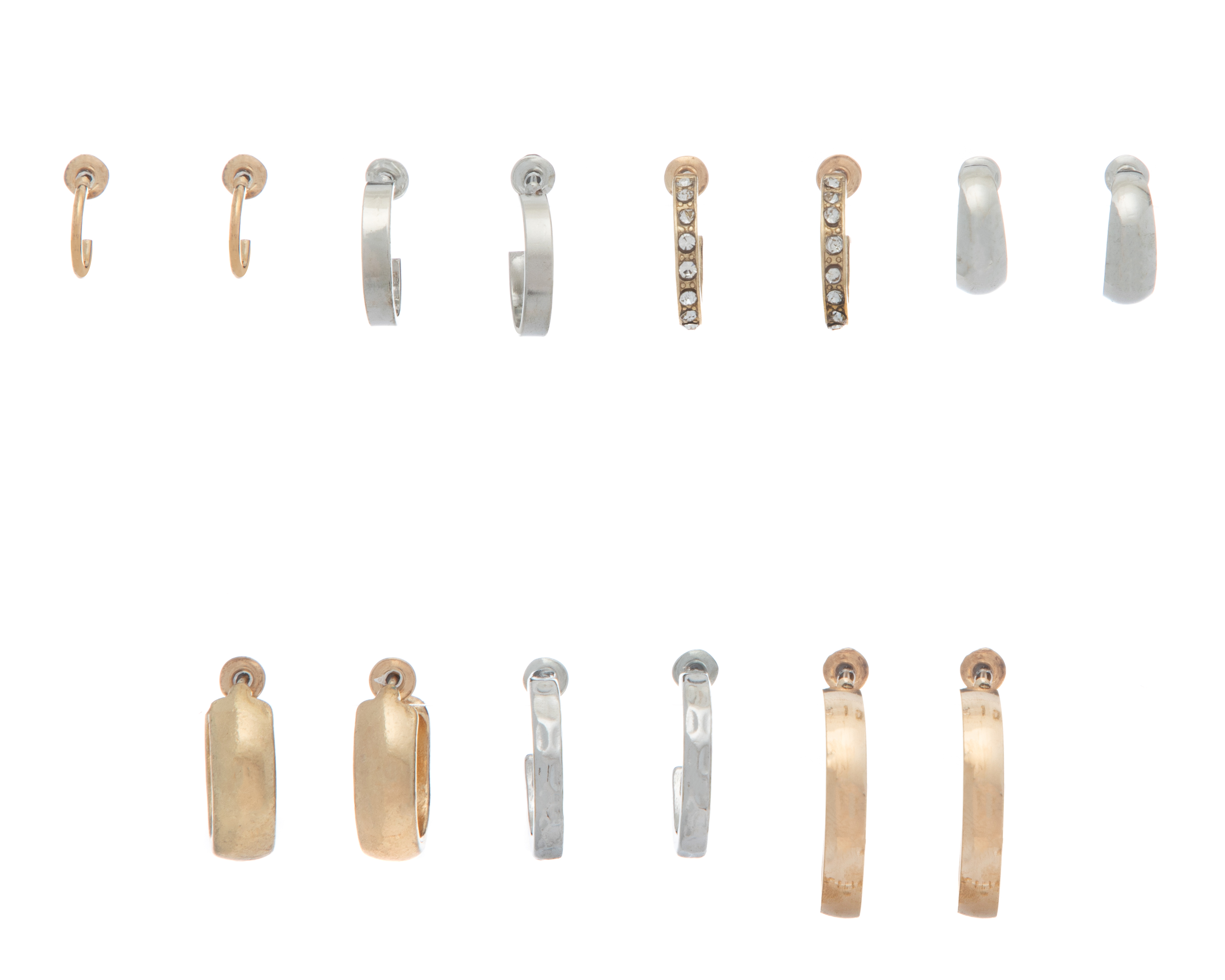 Foto 6 pulgar | Foto 5 | Arracadas de Metal Strona 7 Pares