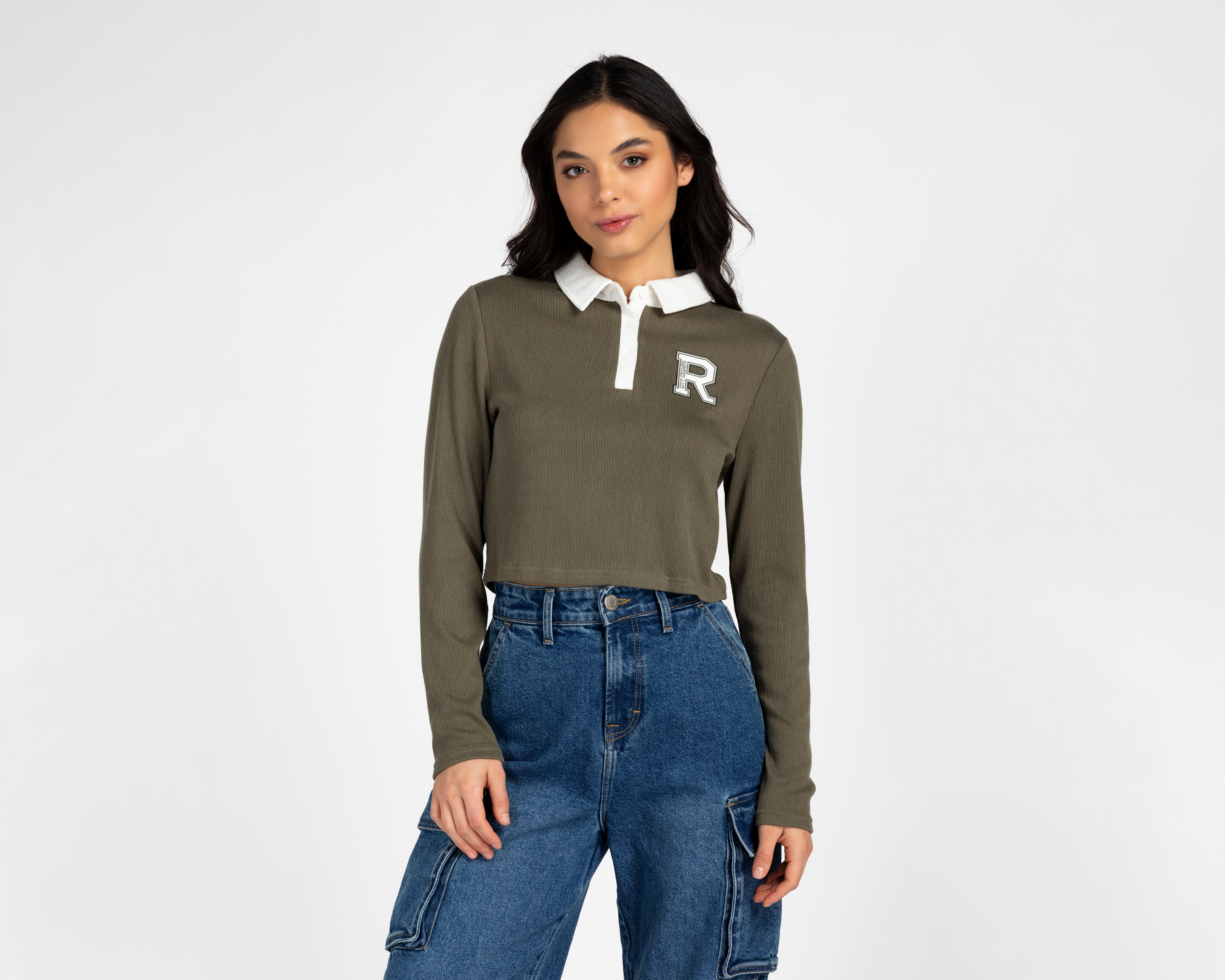 Foto 1 | Foto 1 | Playera Refill Manga Larga para Mujer