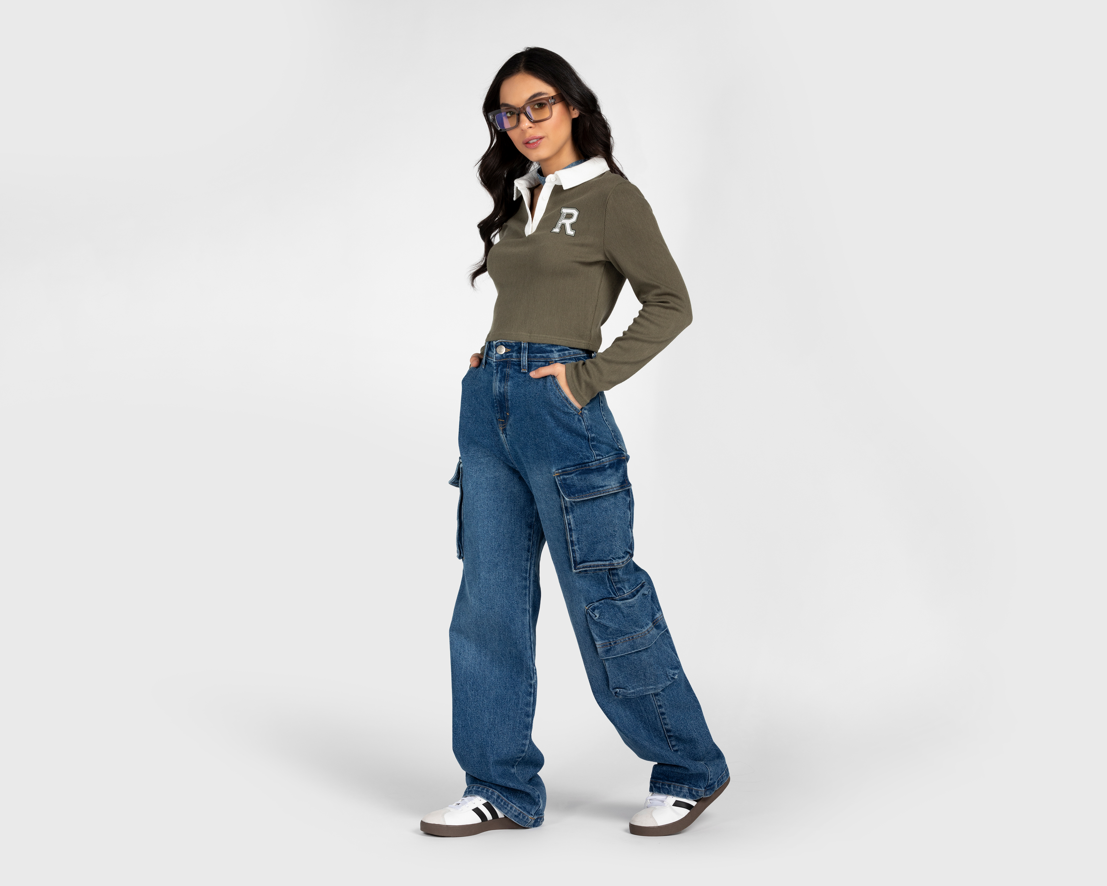 Foto 2 | Foto 2 | Playera Refill Manga Larga para Mujer