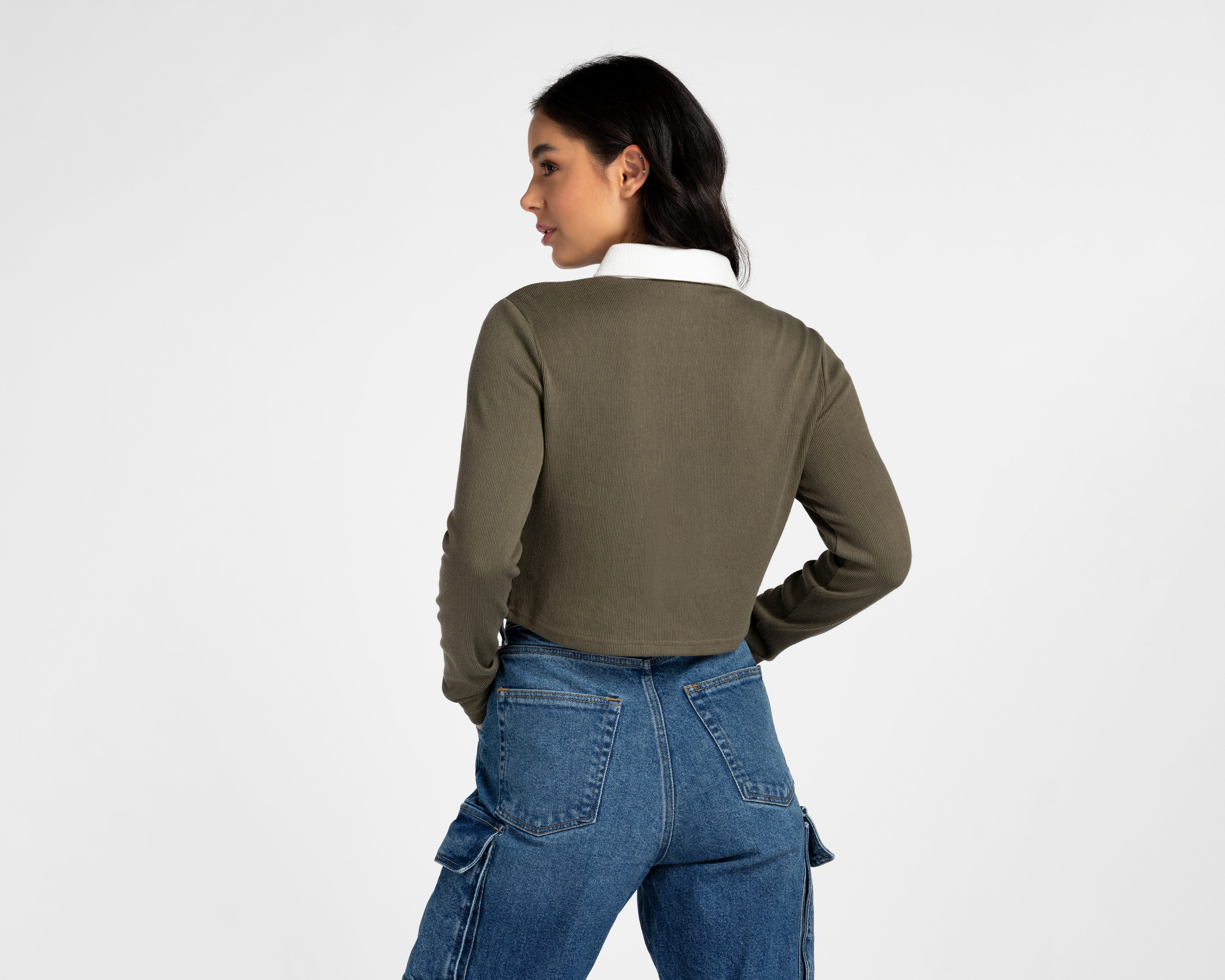 Foto 3 | Foto 3 | Playera Refill Manga Larga para Mujer