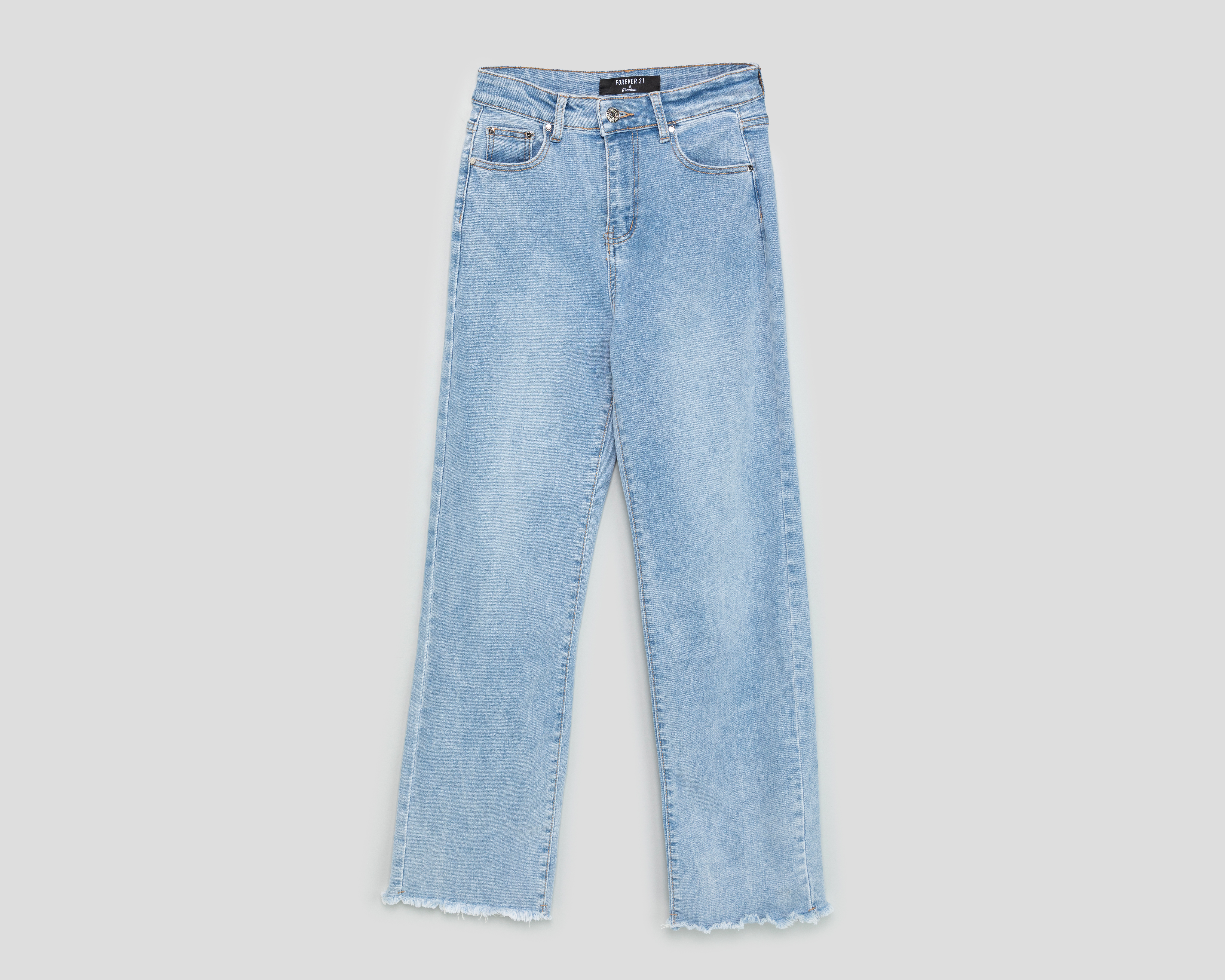 Foto 1 | Foto 1 | Jeans Recto Forever 21 para Mujer