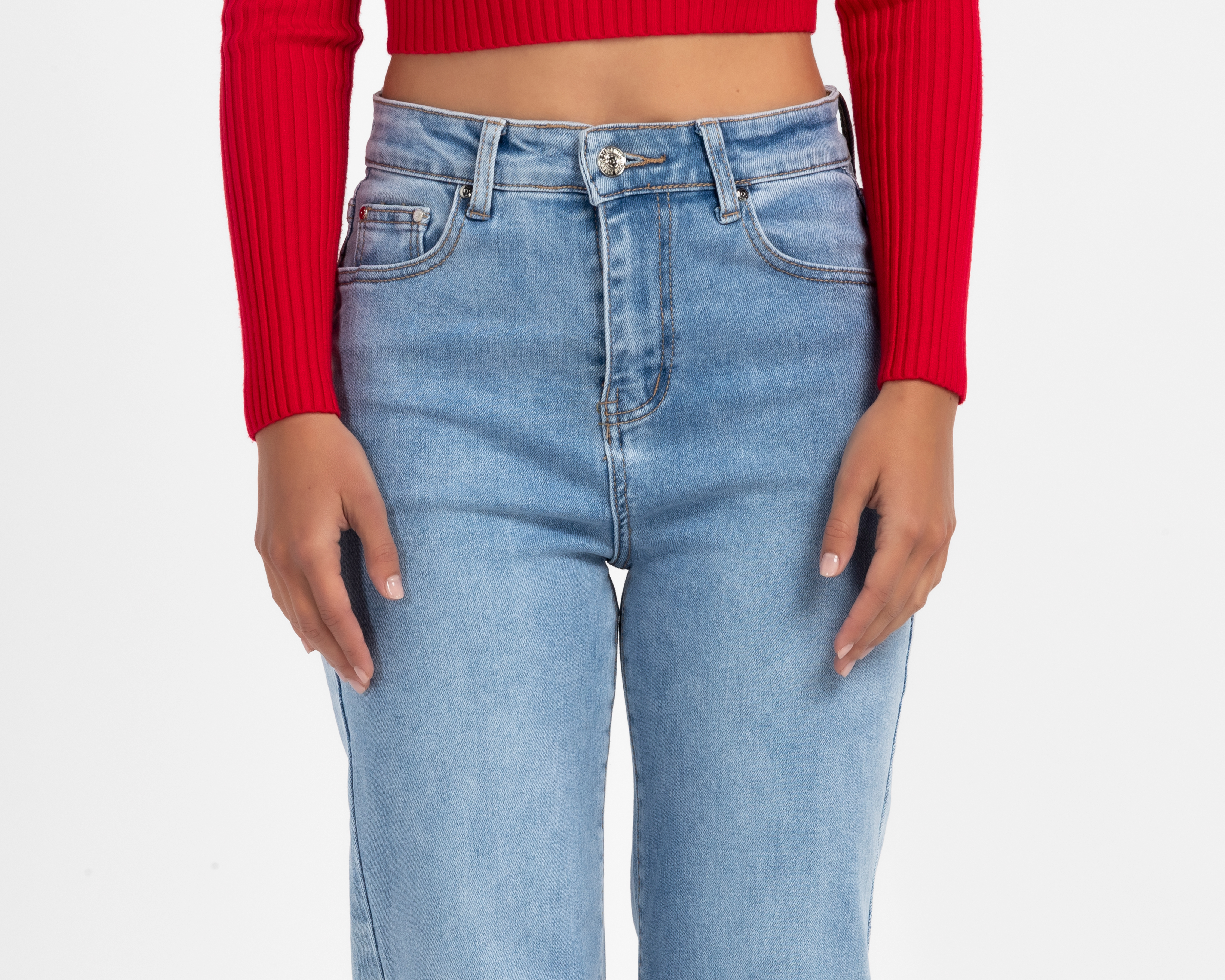 Foto 5 | Foto 4 | Jeans Recto Forever 21 para Mujer