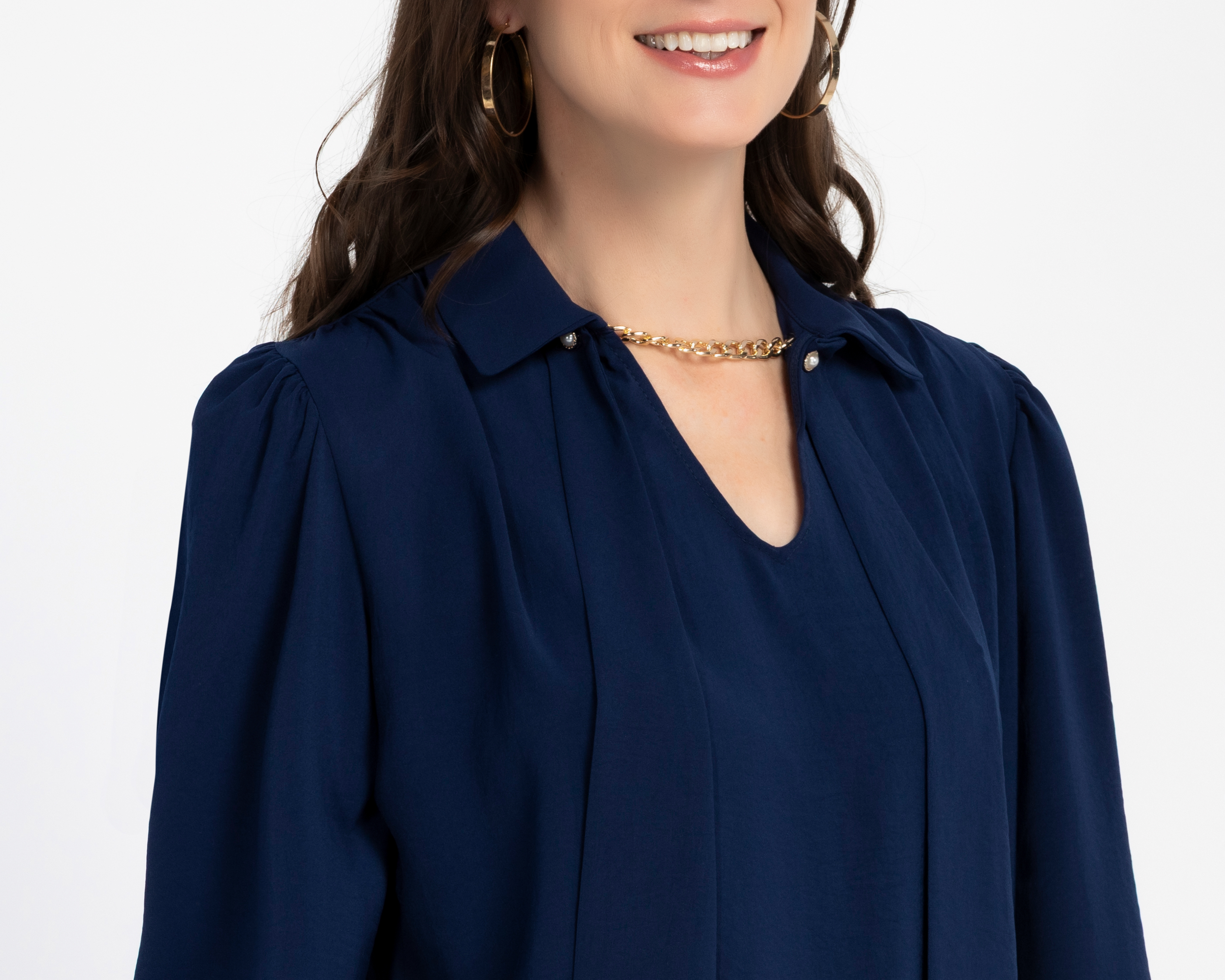 Foto 5 pulgar | Foto 4 | Blusa Manga Aglobada Alexis para Mujer