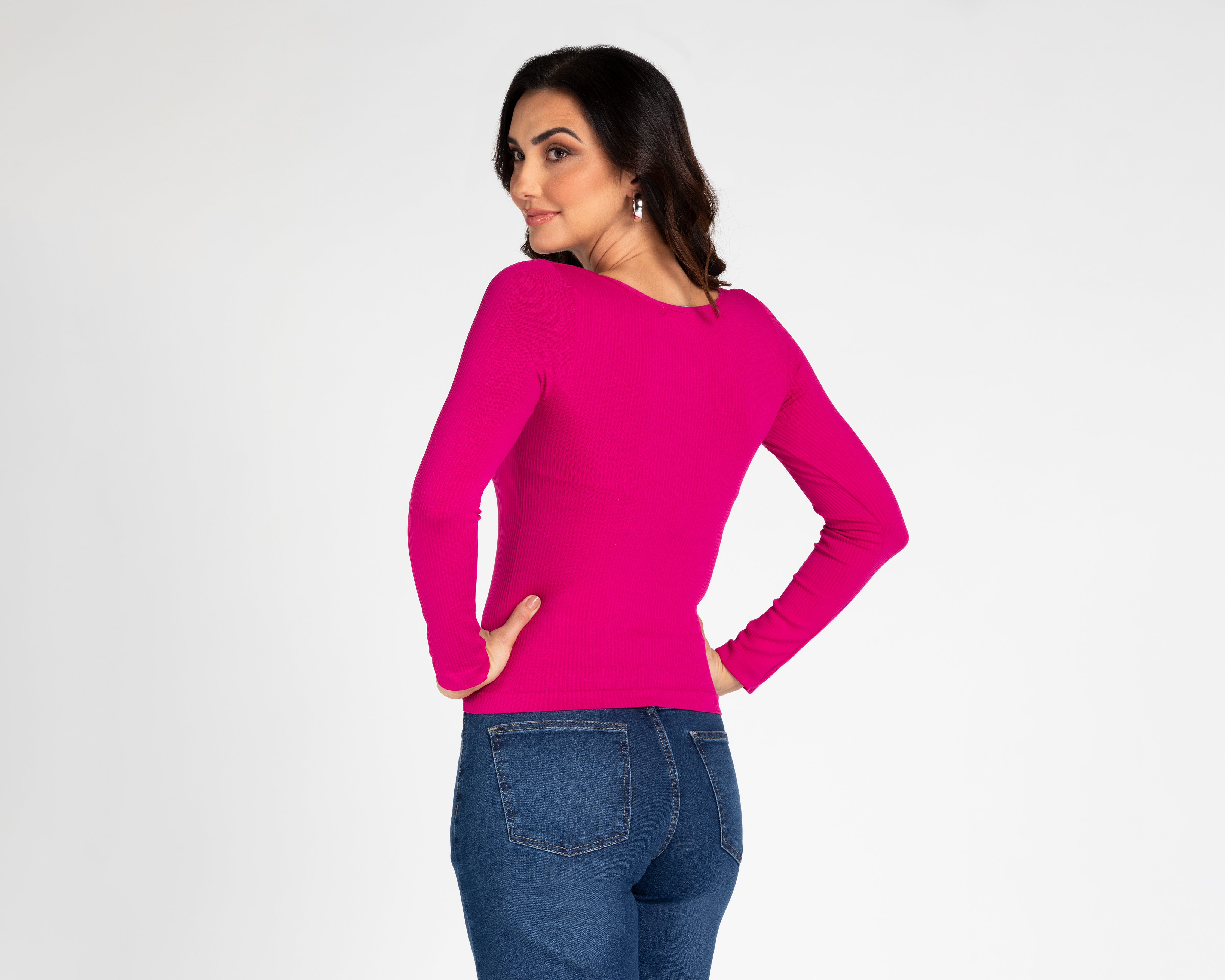 Foto 4 pulgar | Foto 3 | Playera Bebe Manga Larga para Mujer