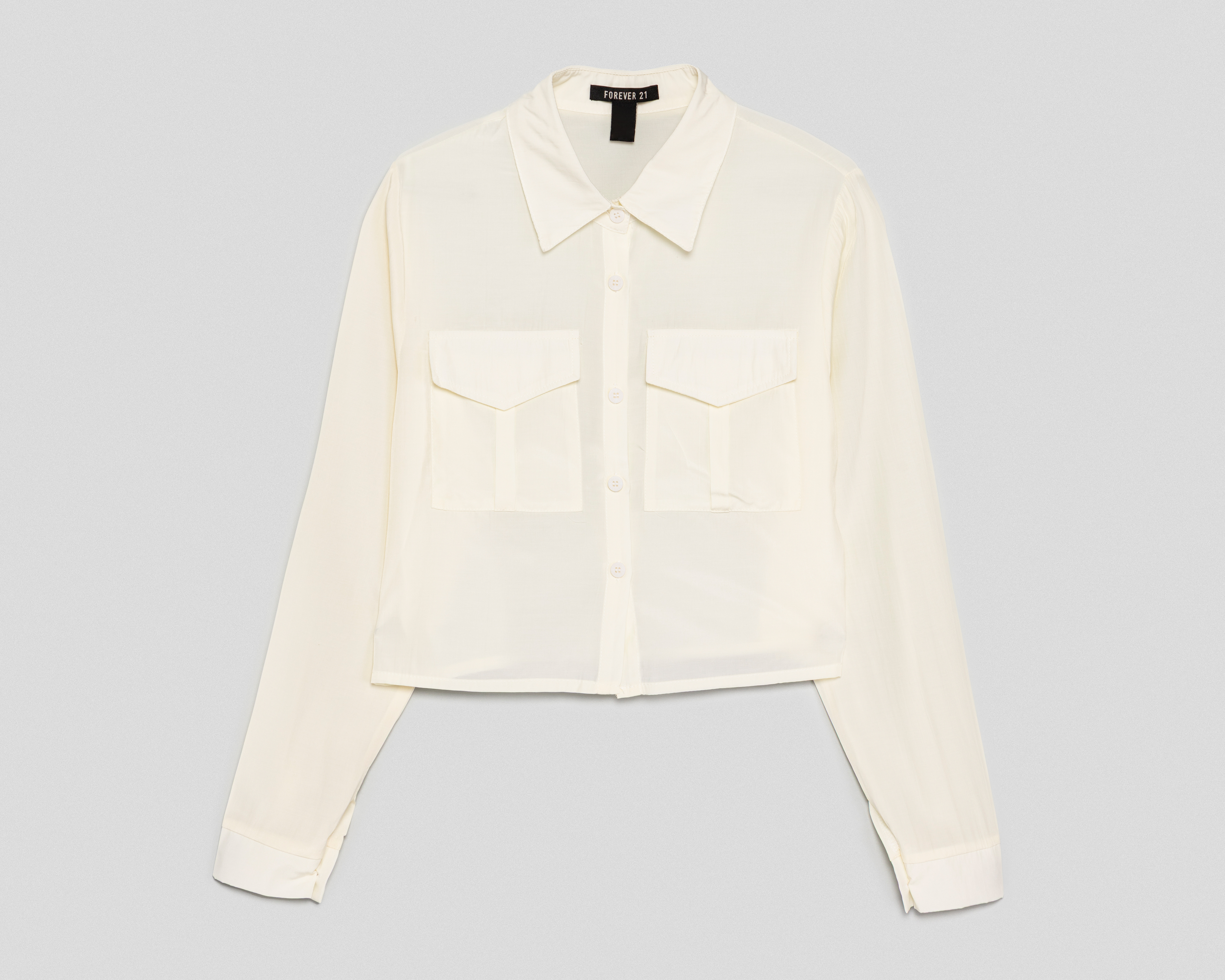 Blusa Manga Larga Forever 21 para Mujer