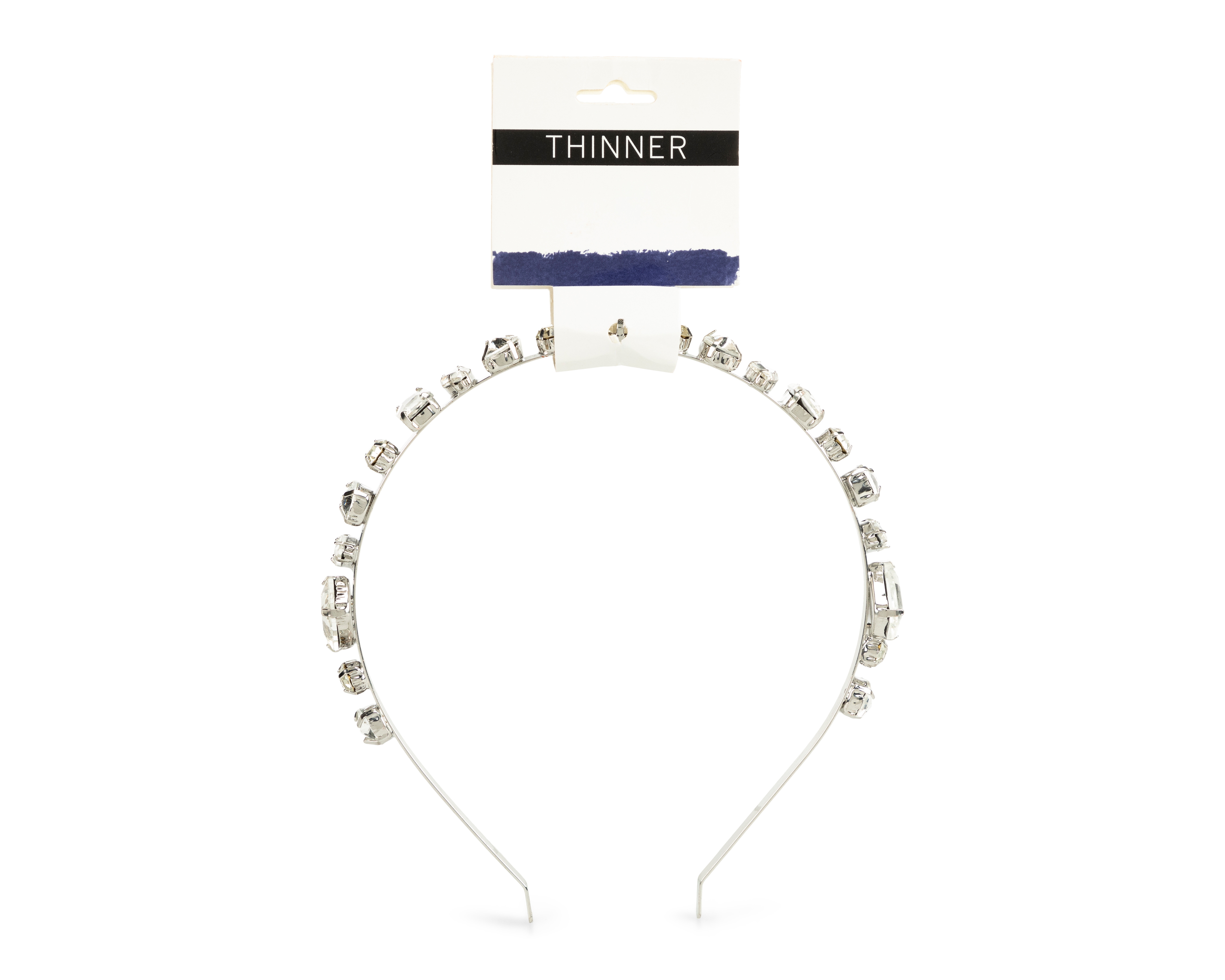 Foto 4 pulgar | Foto 3 | Diadema Thinner Plateada