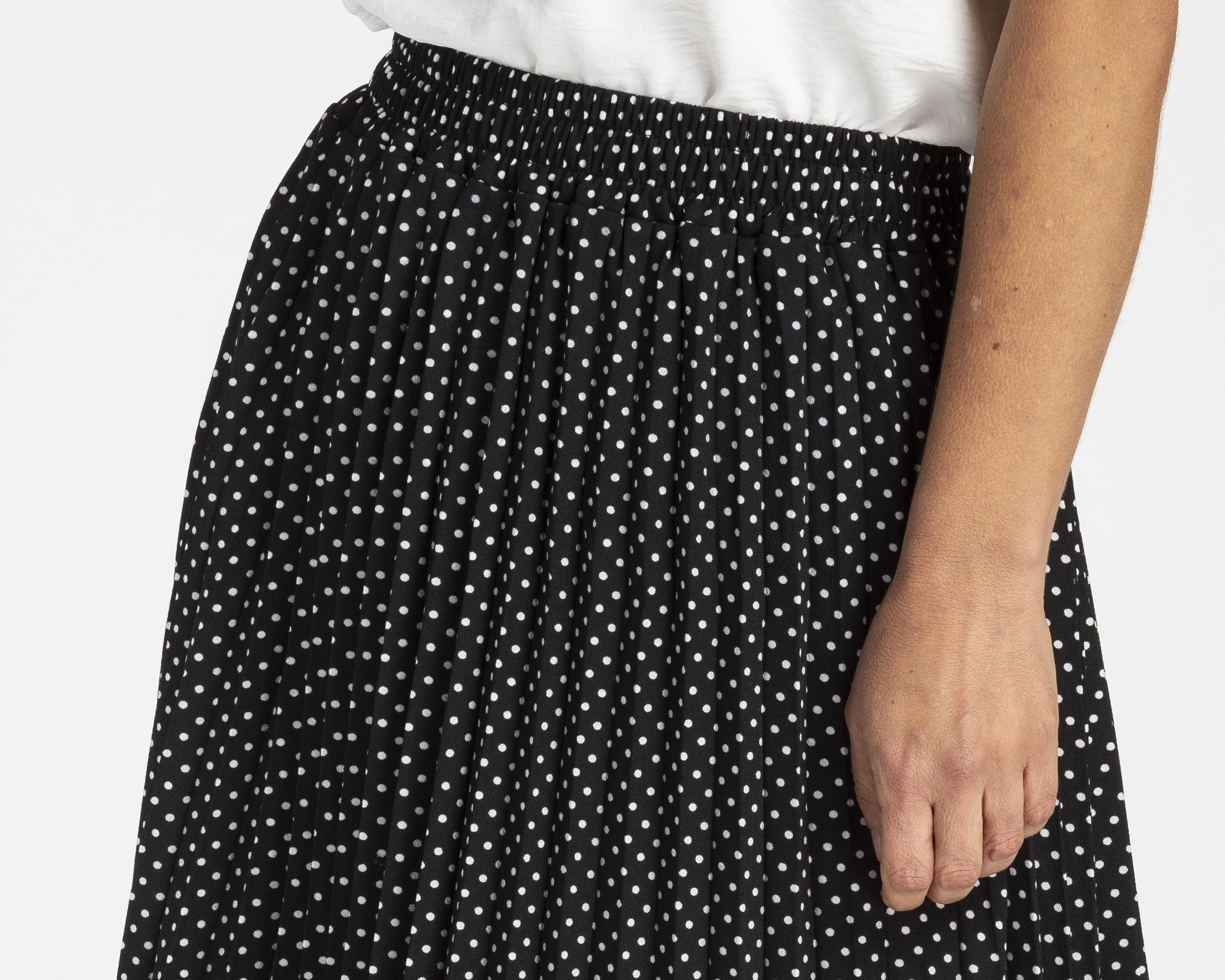 Foto 5 pulgar | Foto 4 | Falda Midi Lady Sun Plisada