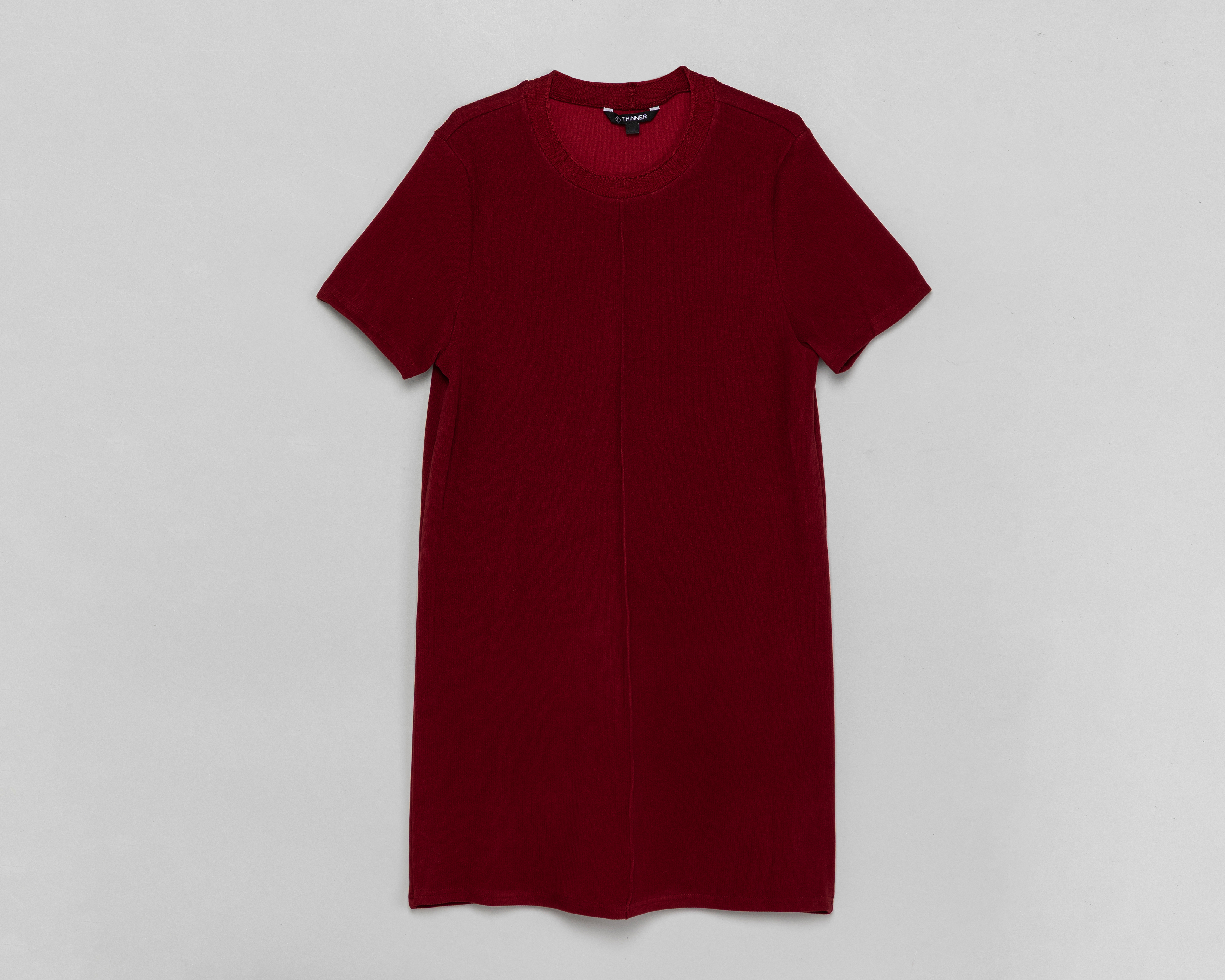 Foto 2 pulgar | Foto 1 | Vestido Casual Thinner Corto Rojo para Mujer