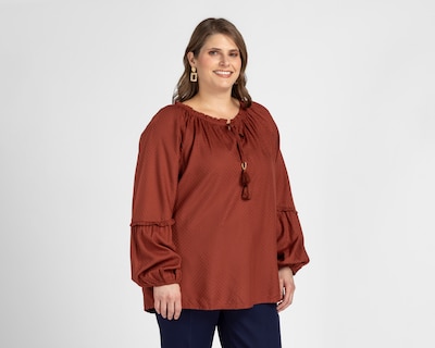 Foto 4 | Foto 4 | Blusa Sahara Manga Larga para Mujer