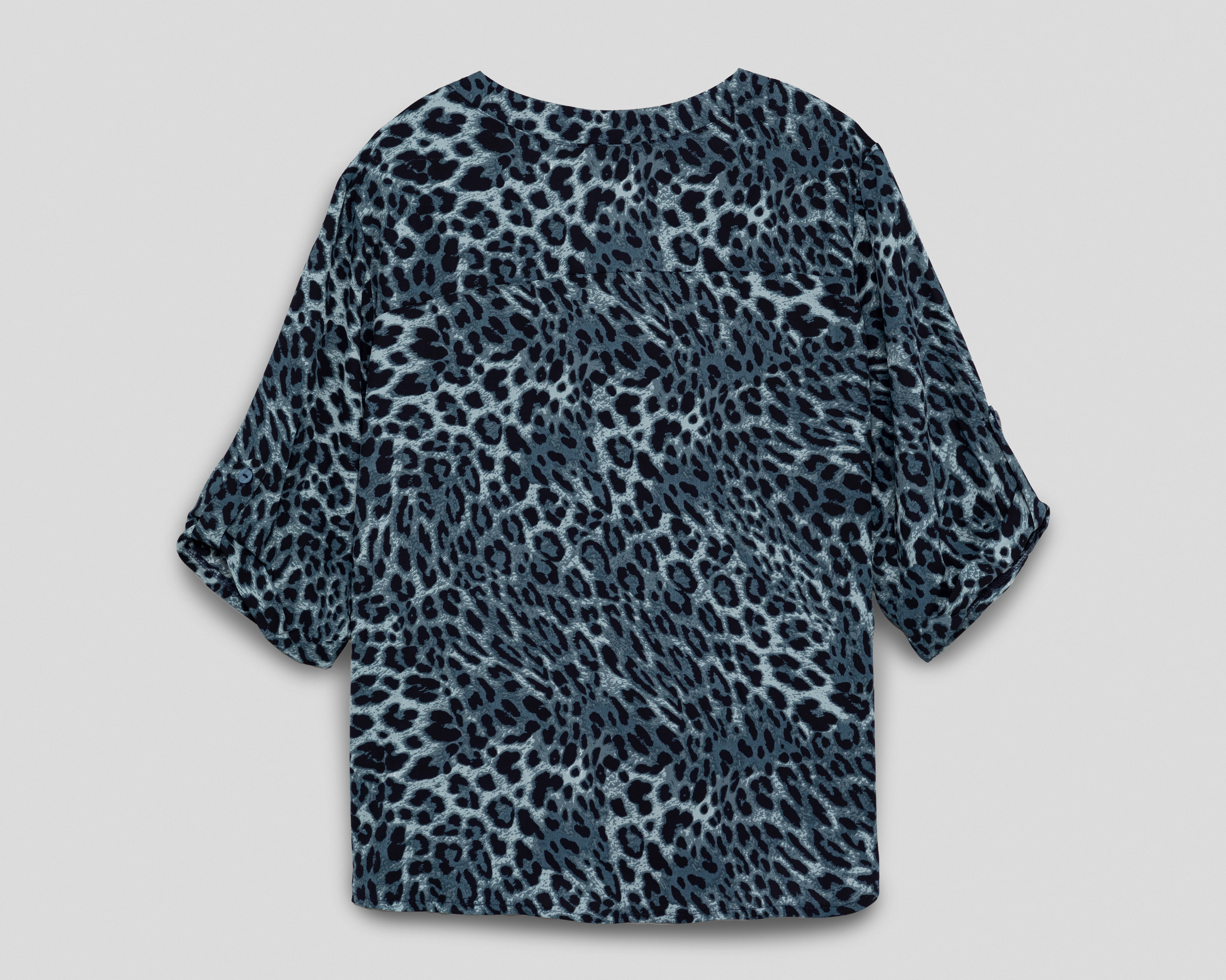 Foto 3 pulgar | Foto 2 | Blusa Sahara Azul para Mujer