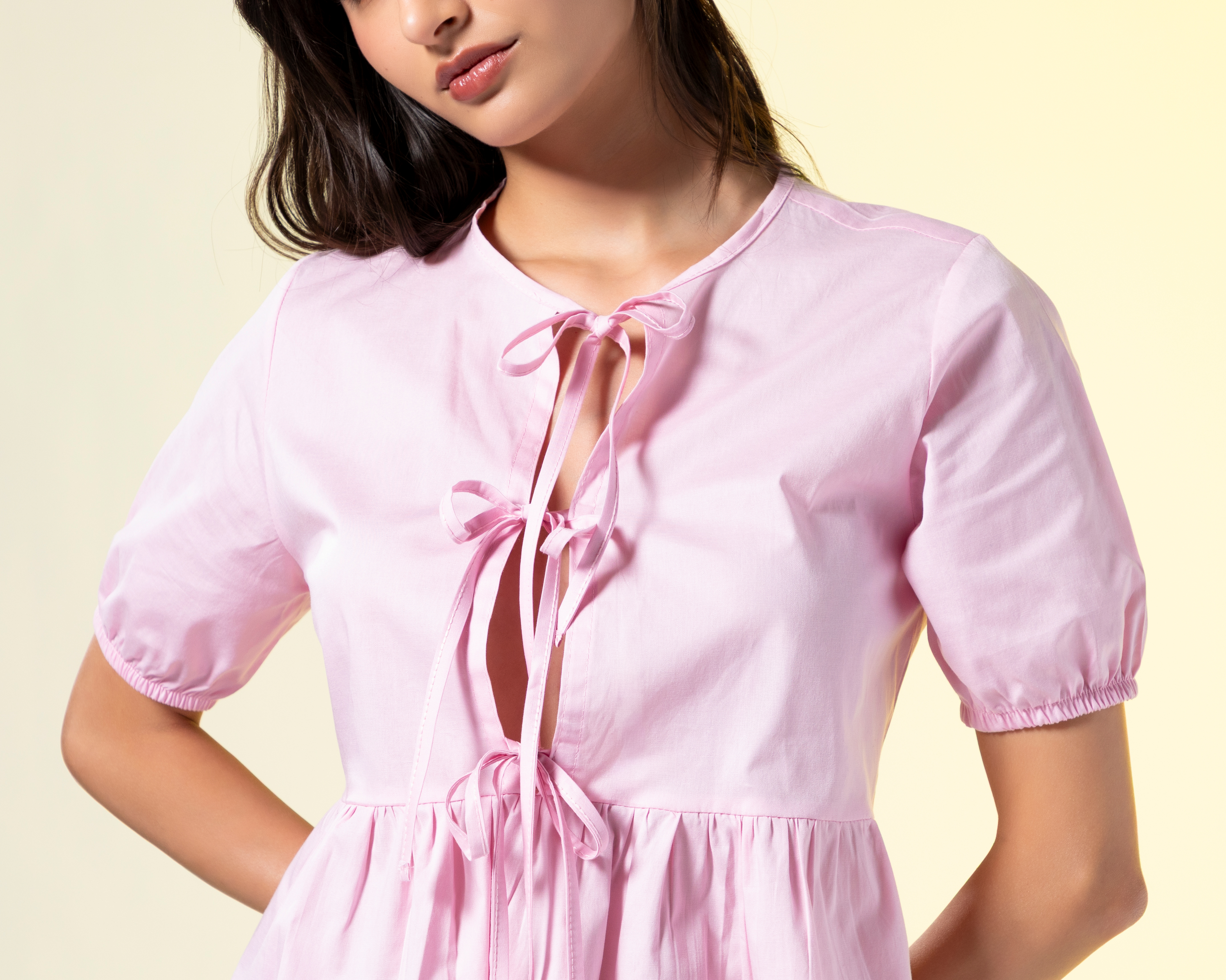 Foto 5 pulgar | Foto 4 | Blusa Rosa Strona para Mujer