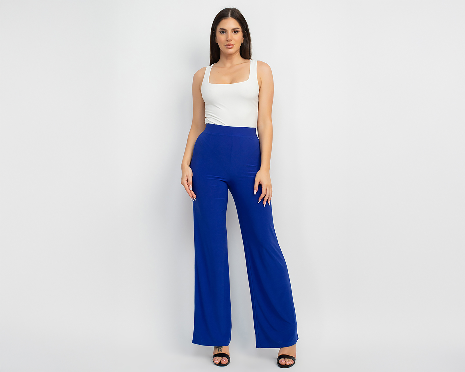Foto 5 pulgar | Foto 4 | Pantalón de Vestir Strona Azul para Mujer