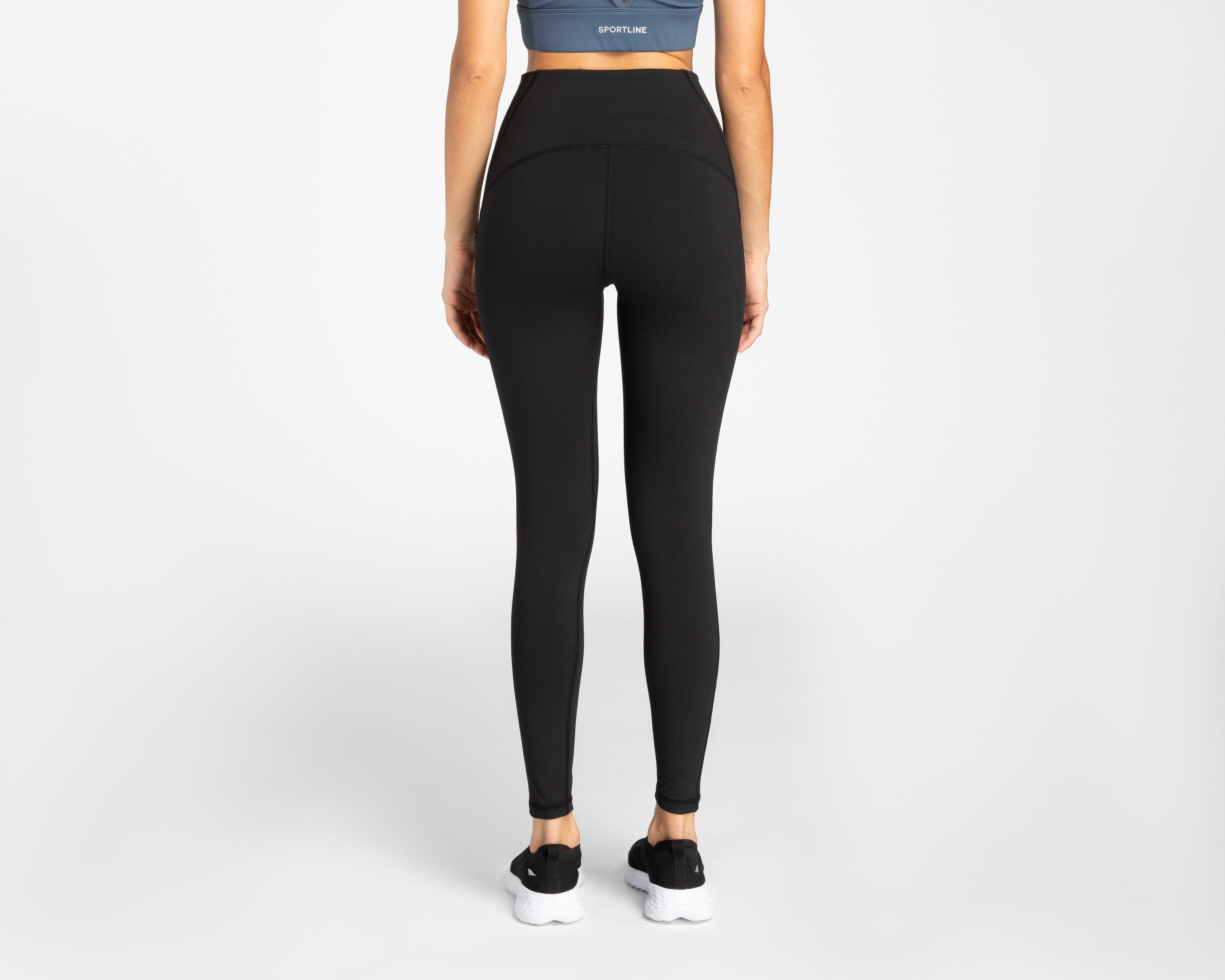 Foto 4 pulgar | Foto 3 | Leggings Confi Largo Negro