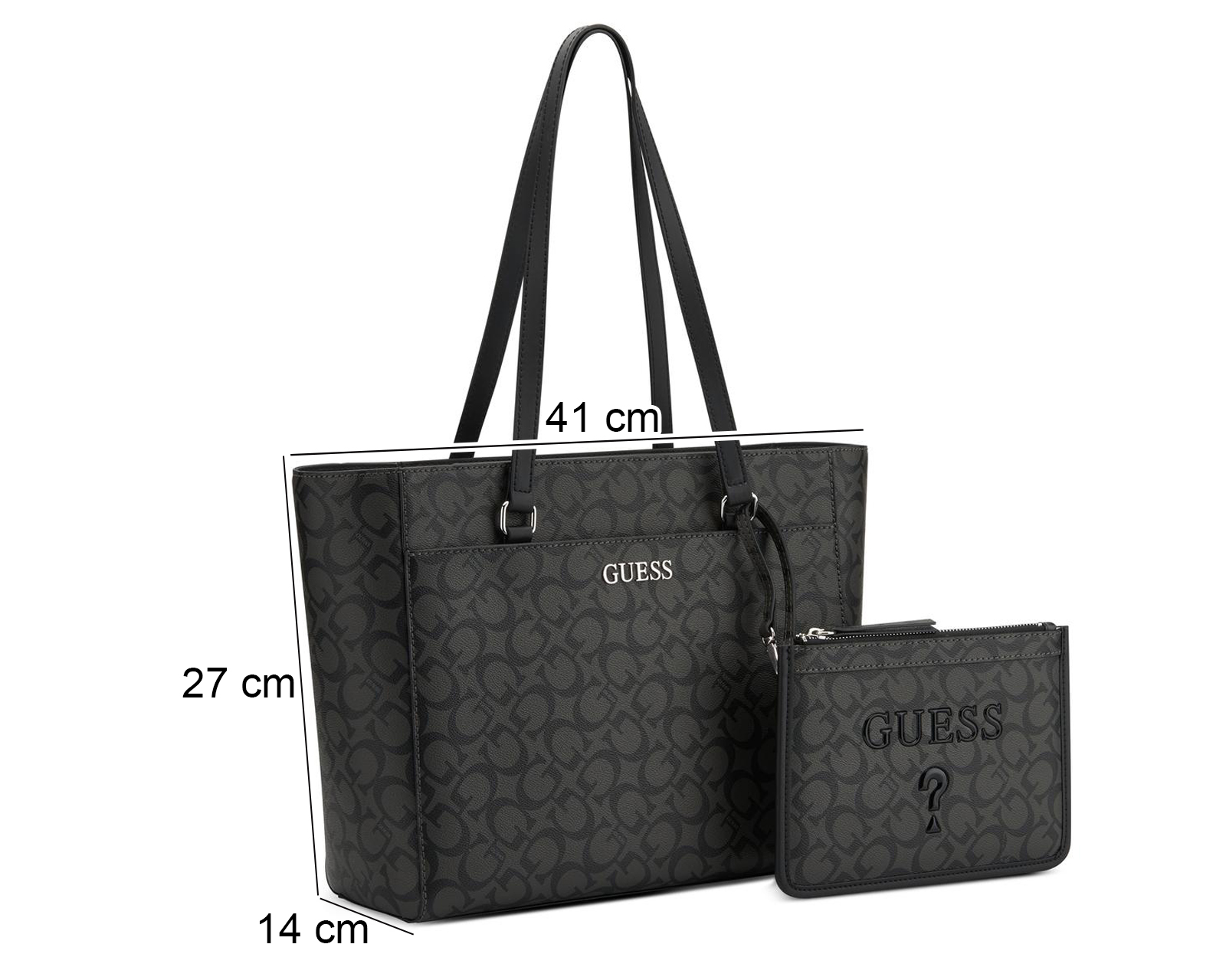 Foto 5 | Foto 5 | Bolsa de Hombro Guess Delphine con Monedero