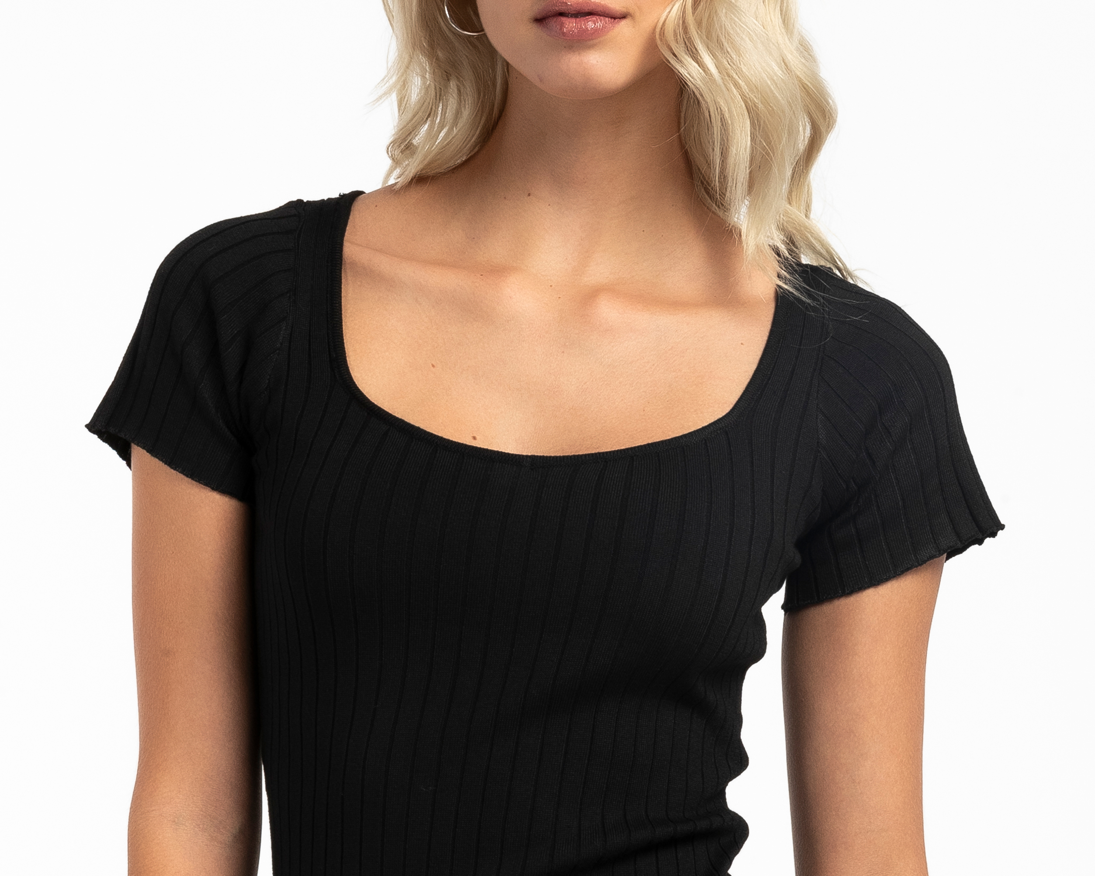 Foto 4 | Foto 4 | Vestido Casual Forever 21 Manga Corta Negro Juvenil