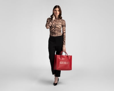 Foto 6 | Foto 6 | Bolsa de Mano Guess Caracara con Monedero