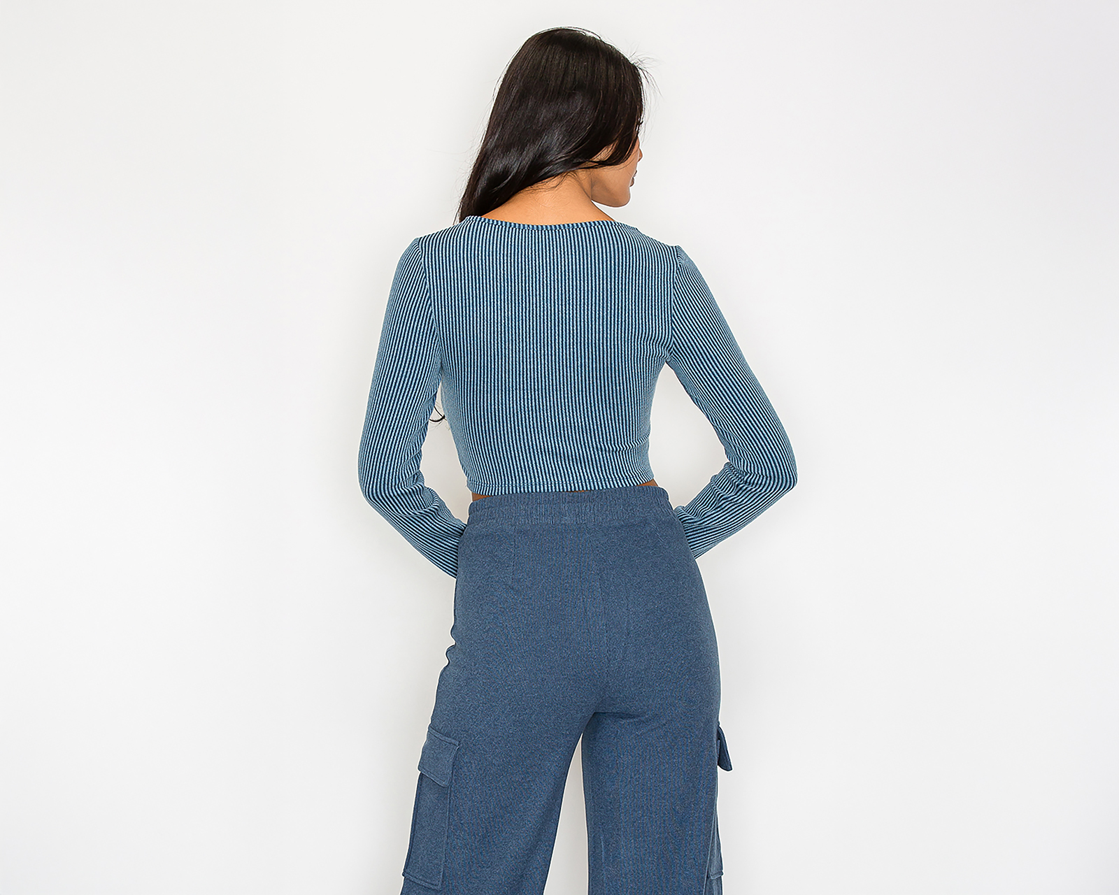 Foto 4 pulgar | Foto 3 | Playera Strona Manga Larga para Mujer