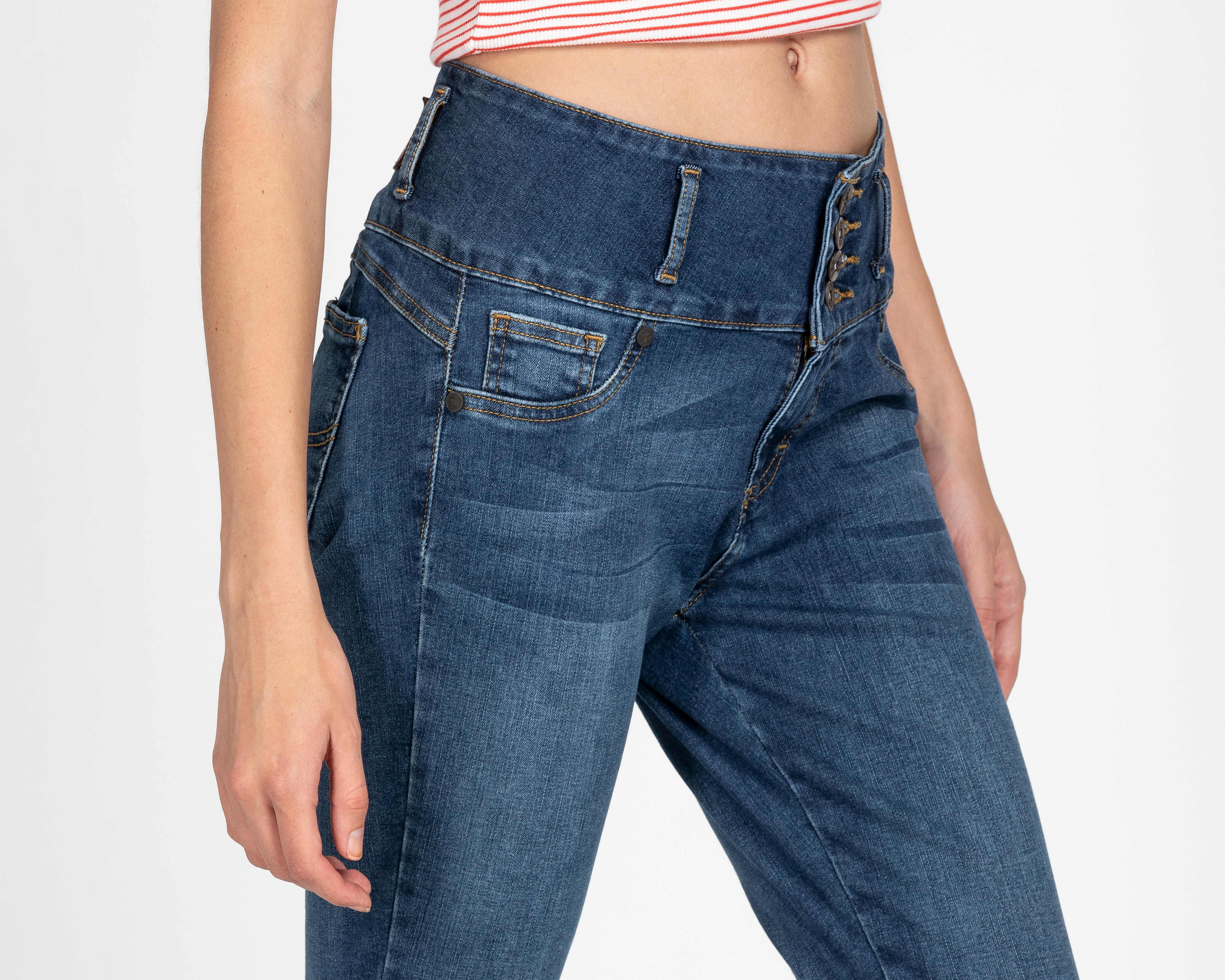 Foto 5 pulgar | Foto 4 | Jeans Skinny Lee para Mujer