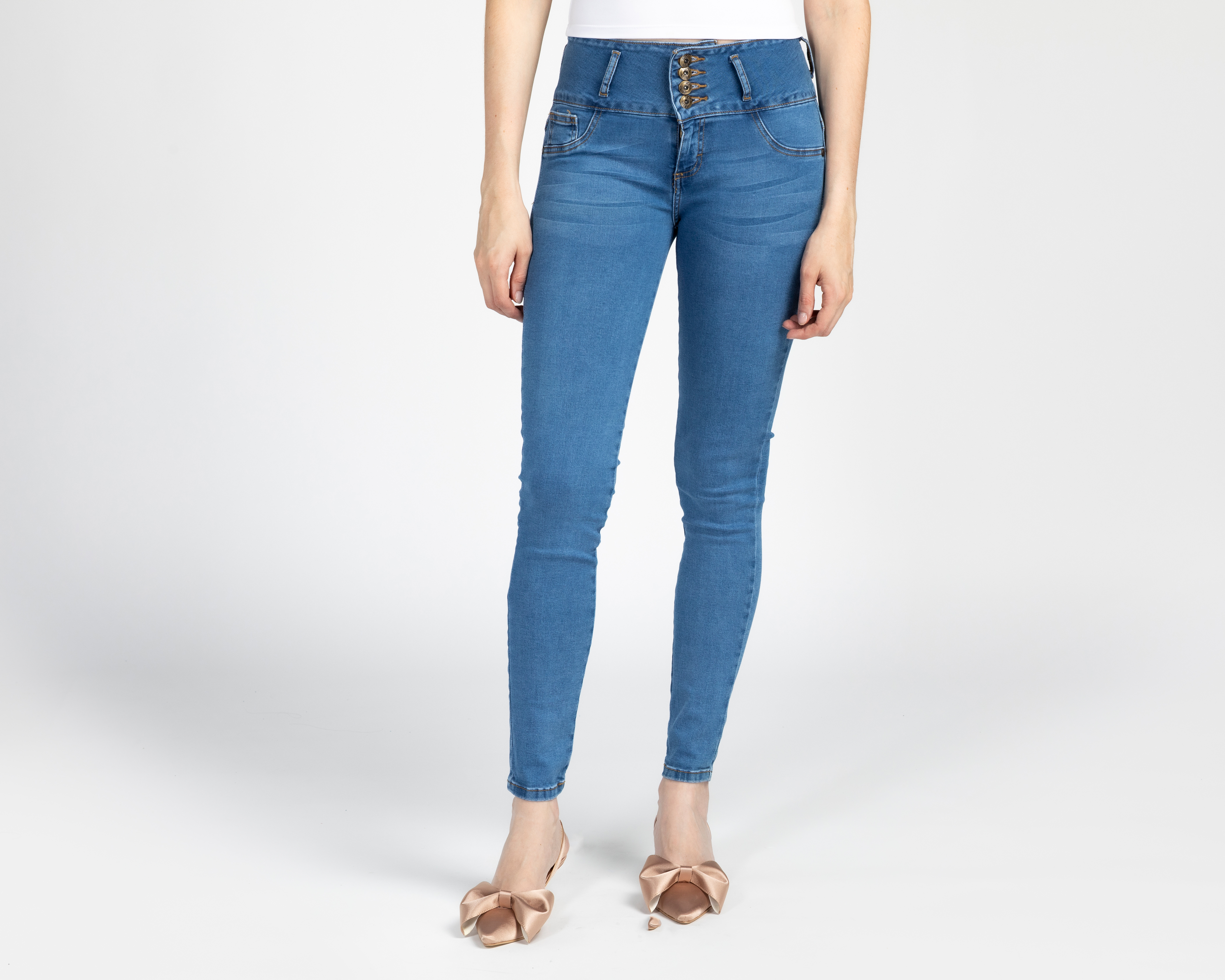 Foto 2 pulgar | Foto 1 | Jeans Skinny Lee Vintage para Mujer