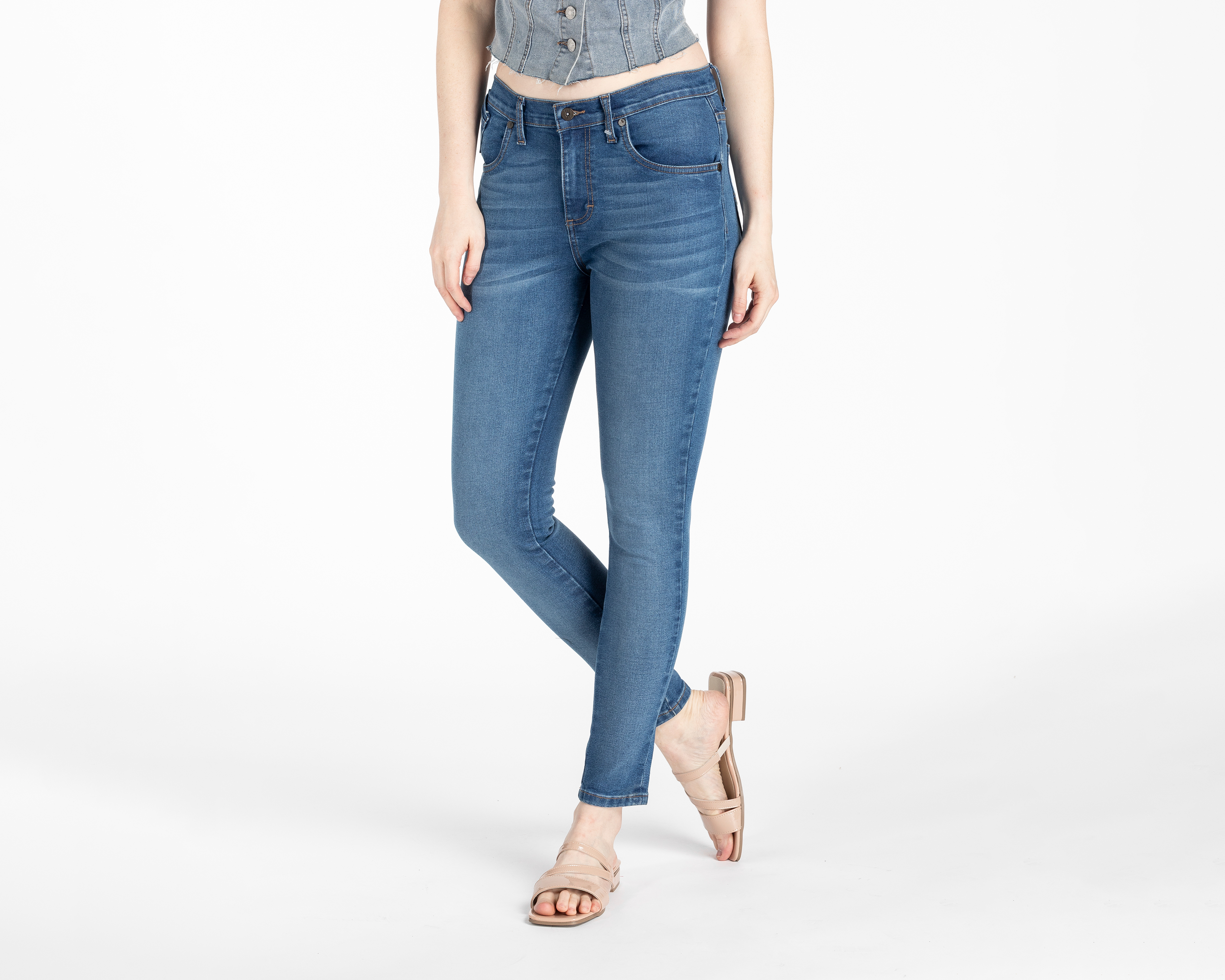 Foto 1 | Foto 1 | Jeans Skinny Lee para Mujer