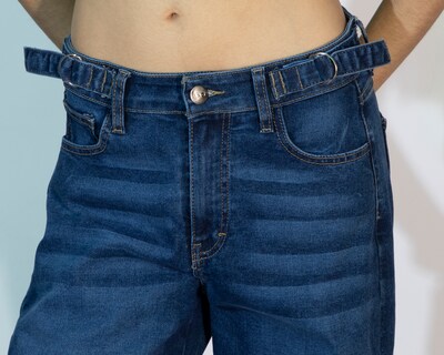 Foto 4 | Foto 4 | Jeans Regular Strona para Mujer