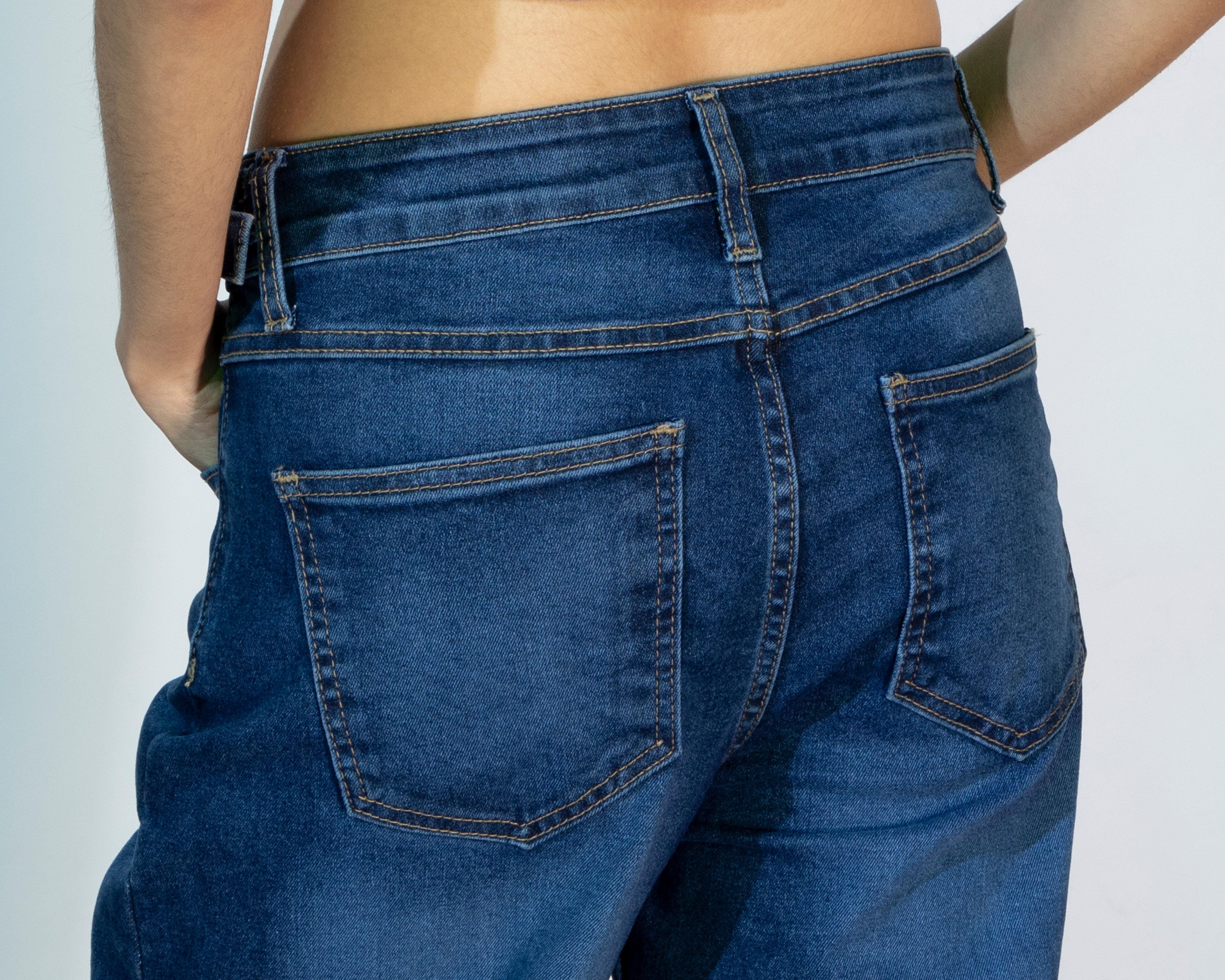 Foto 6 pulgar | Foto 5 | Jeans Regular Strona para Mujer